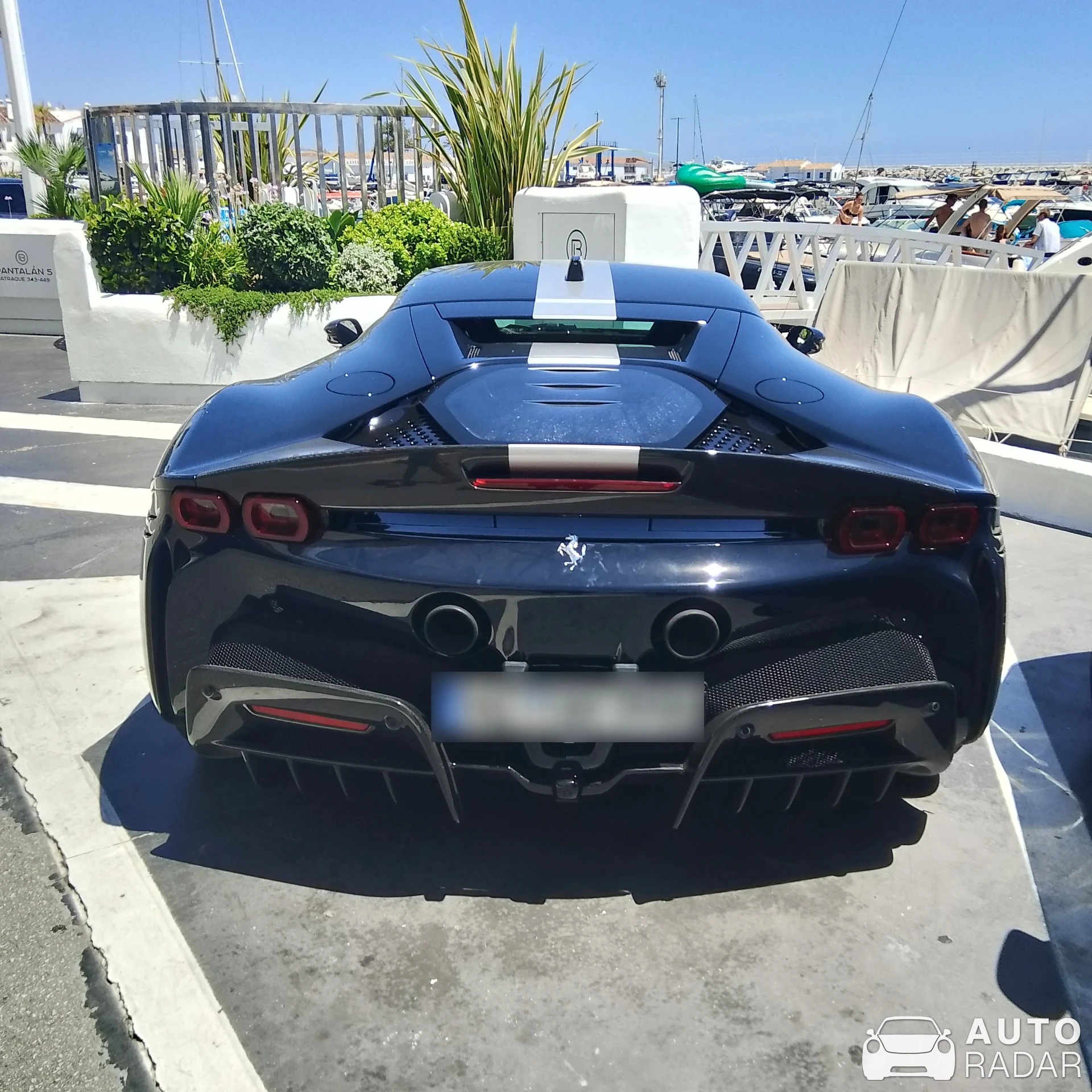 Ferrari SF90 Stradale Assetto Fiorano spotted in Málaga, Spain