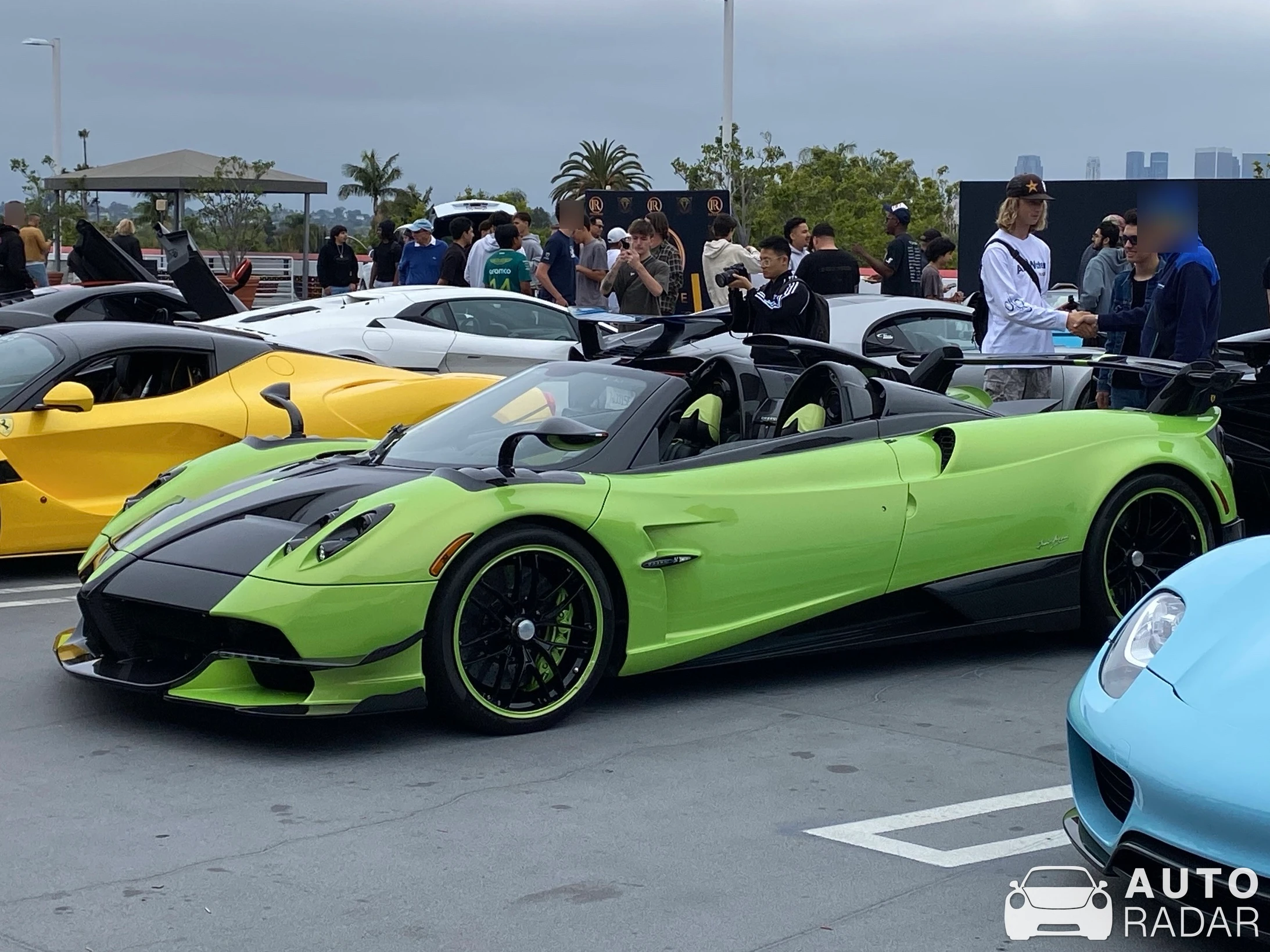Pagani Huayra Roadster BC spotted in Los Angeles