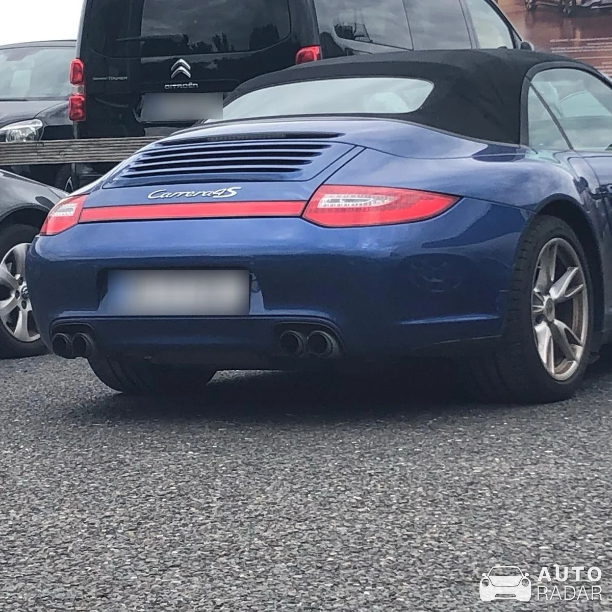 Porsche 997 Carrera 4S Cabriolet spotted in Duisburg