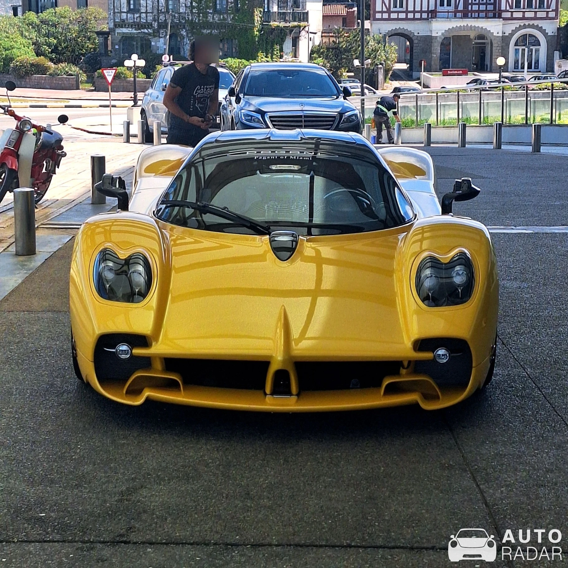 Pagani Utopia spotted in Montevideo, Uruguay