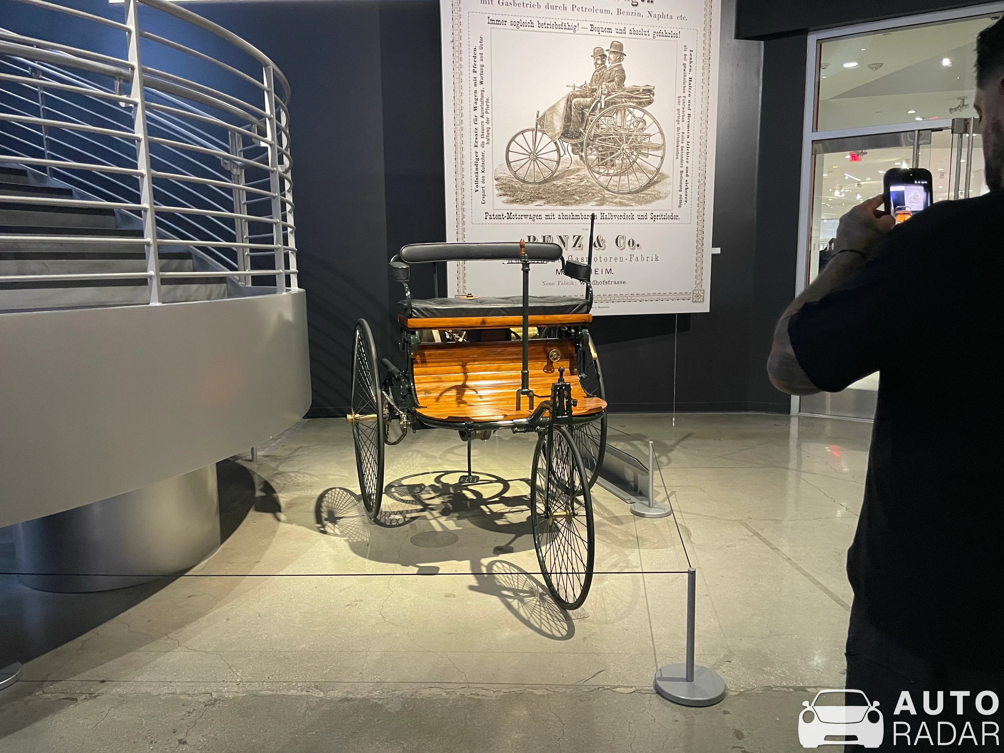Mercedes Patent-Motorwagen spotted in Los Angeles