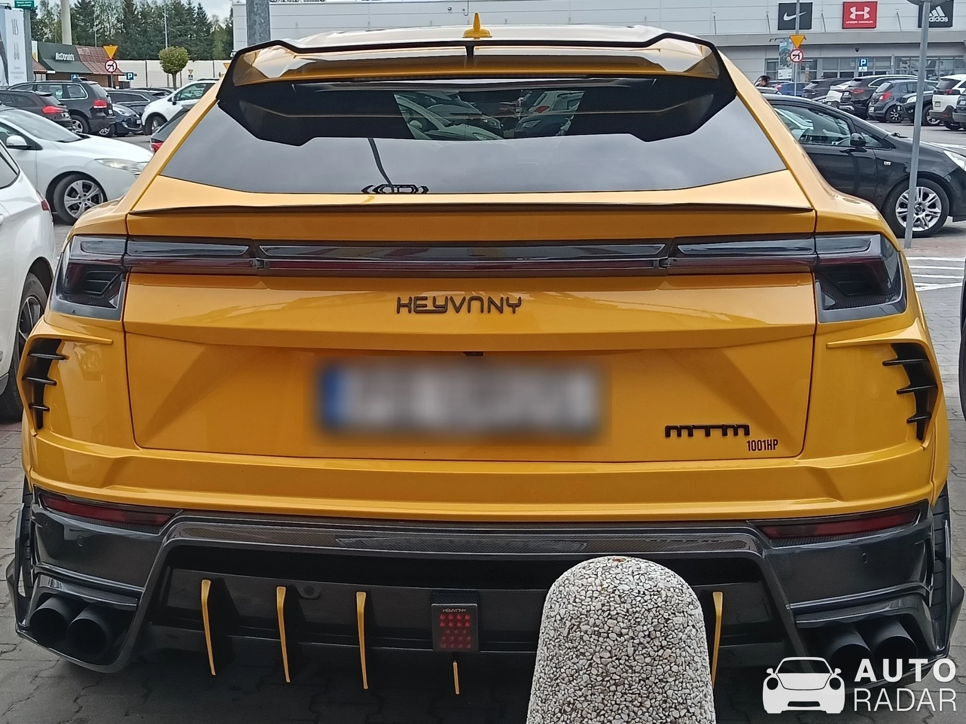 Lamborghini Urus Keyvany Keyrus spotted in Stare Miasto