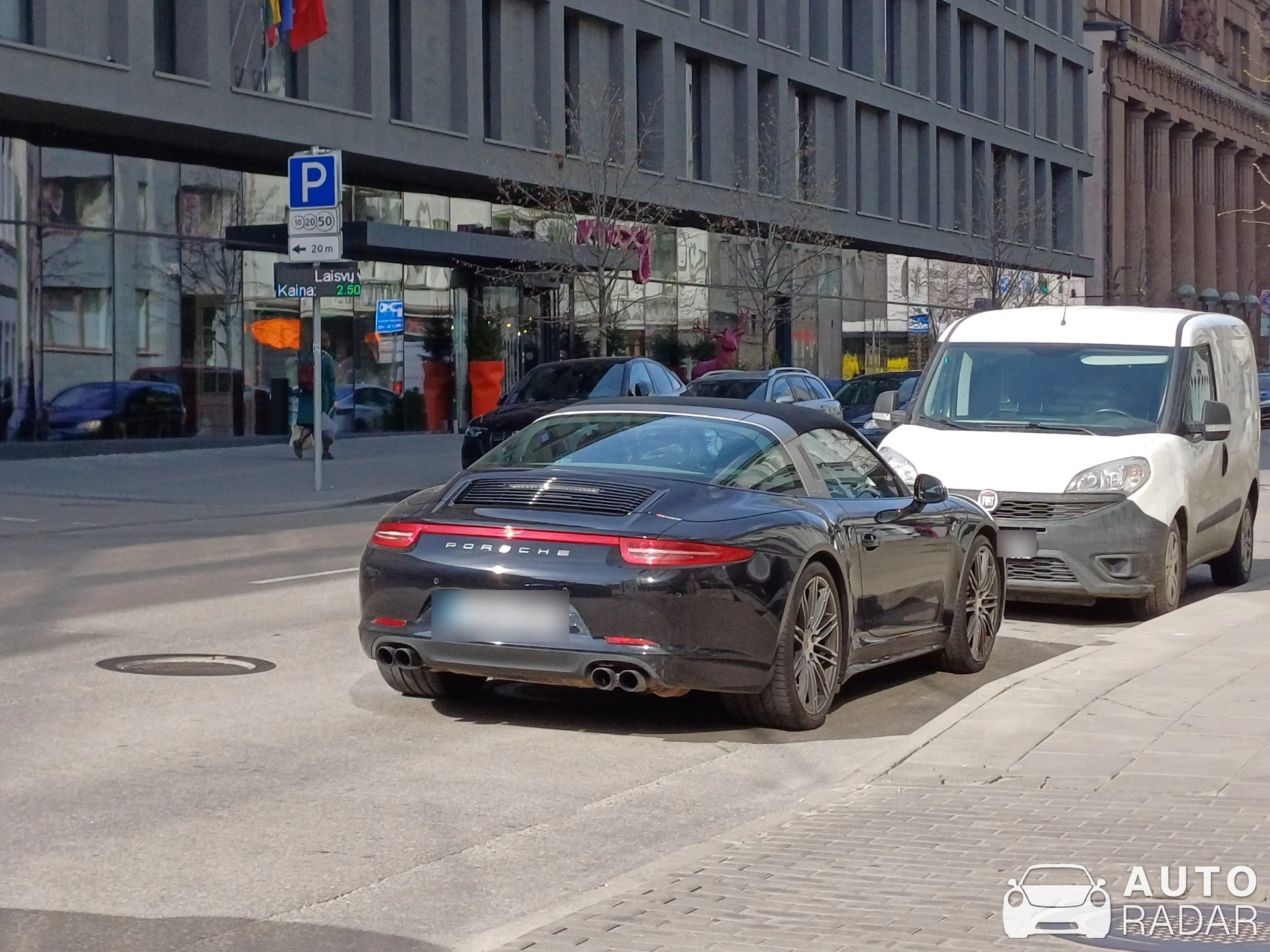 Porsche 991 Targa MkI spotted in Kaunas