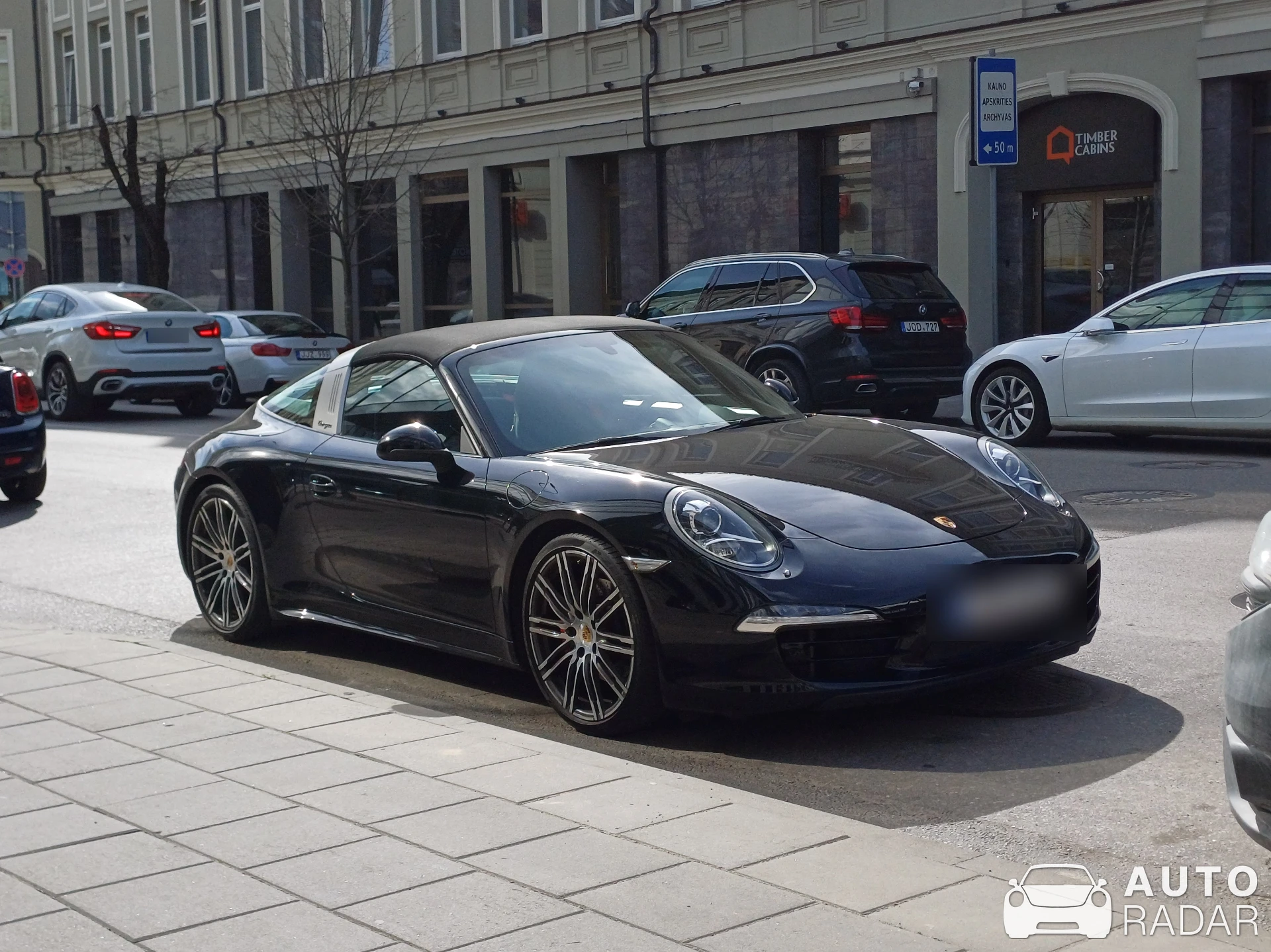 Porsche 991 Targa MkI spotted in Kaunas, Lithuania