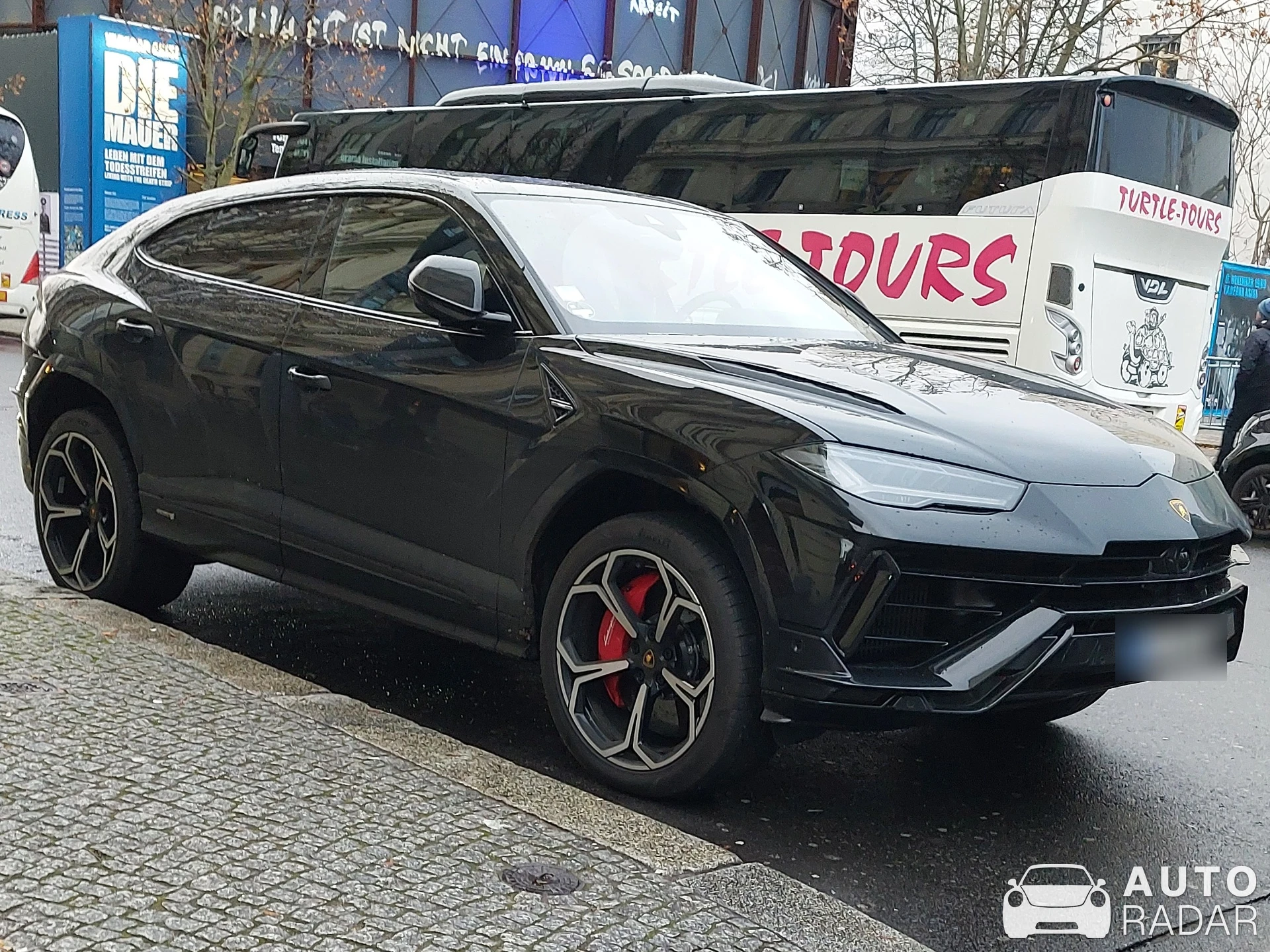 Lamborghini Urus spotted in Berlin, Germany