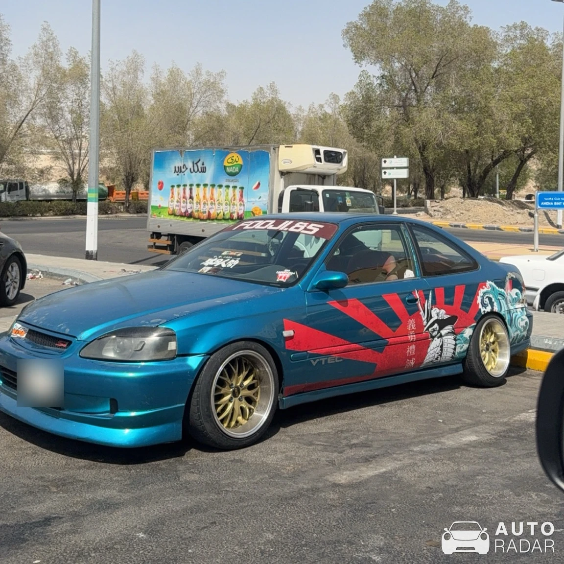 Honda Civic spotted in Makkah