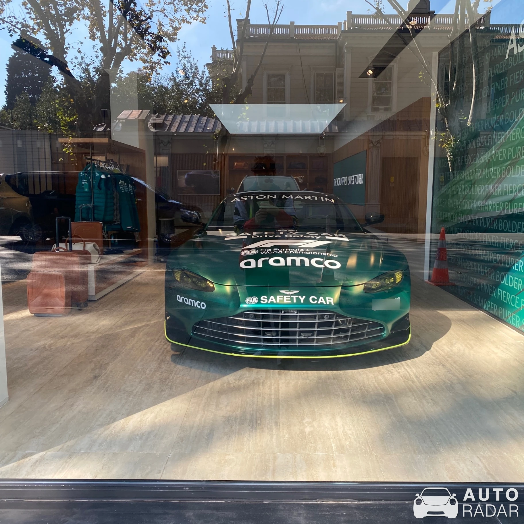 Aston Martin Vantage F1 Safety Car spotted in Sarıyer, Türkiye