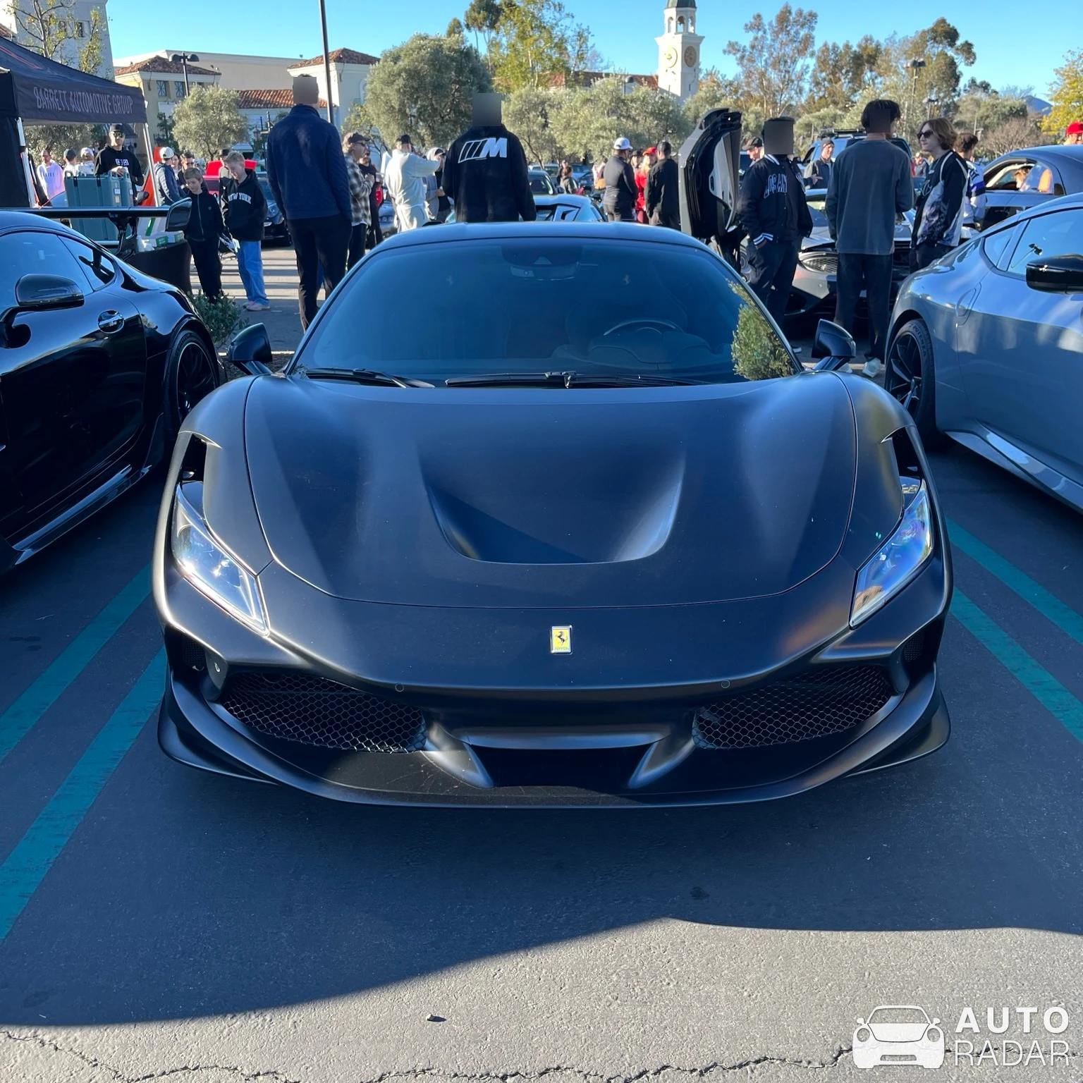 Ferrari F8 Tributo spotted in Santa Rosa Valley, United States