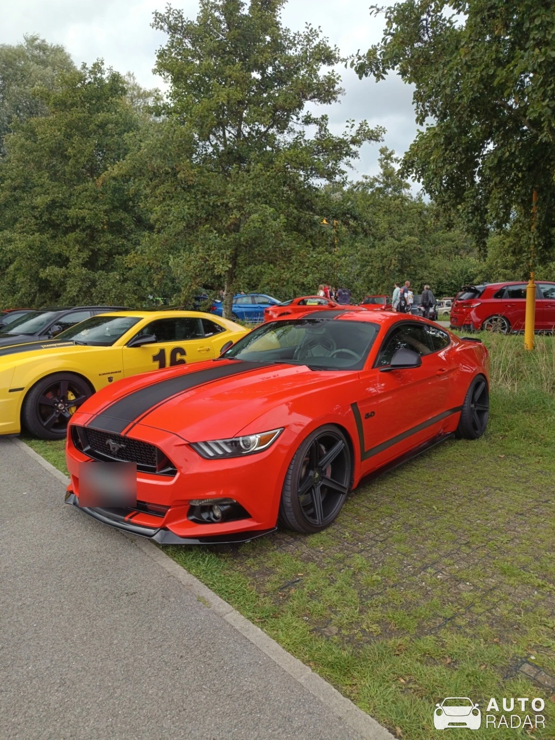 Ford Mustang GT 50th Anniversary Convertible spotted in Marck