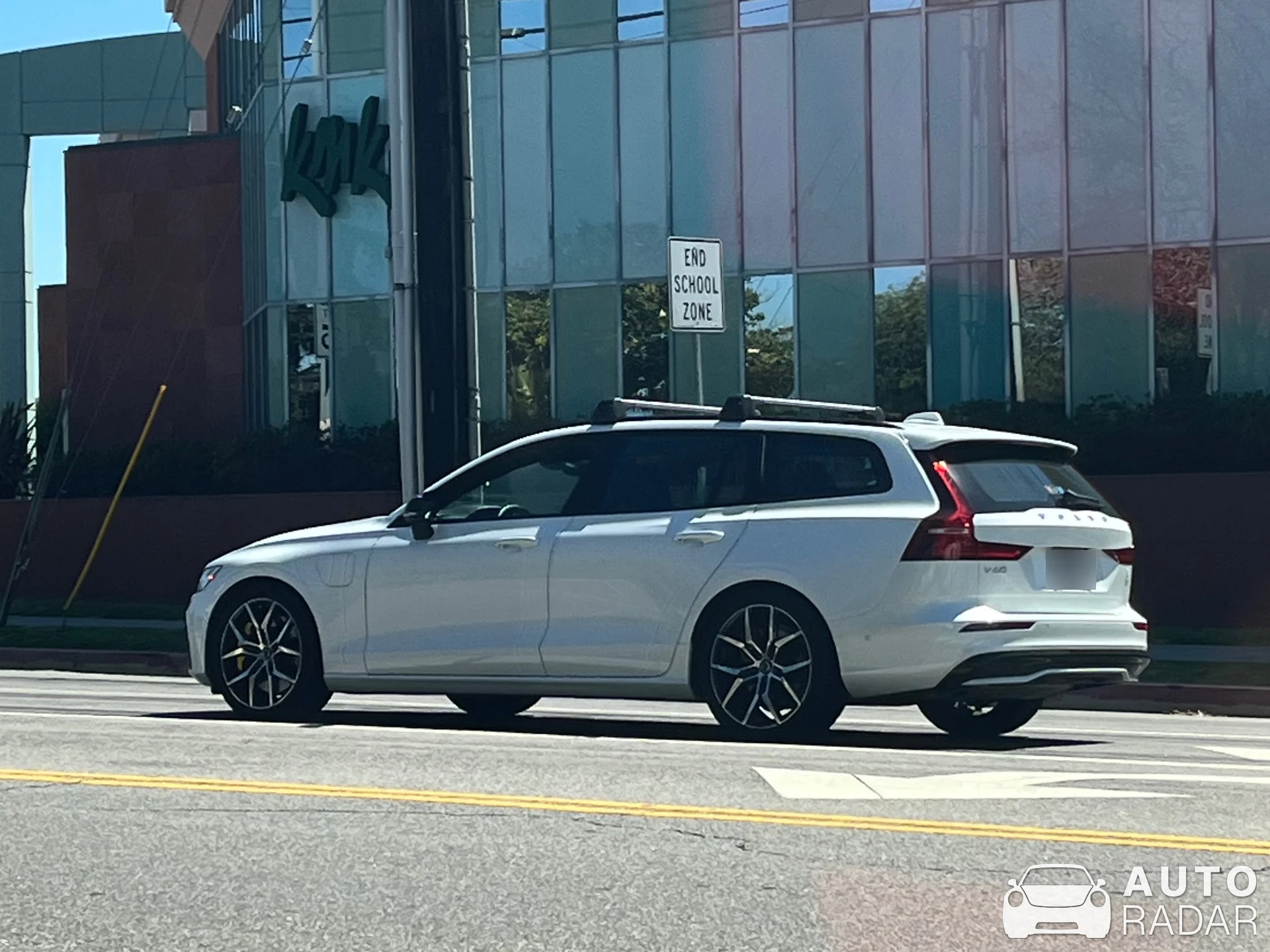 Volvo V60 Polestar spotted in Los Angeles