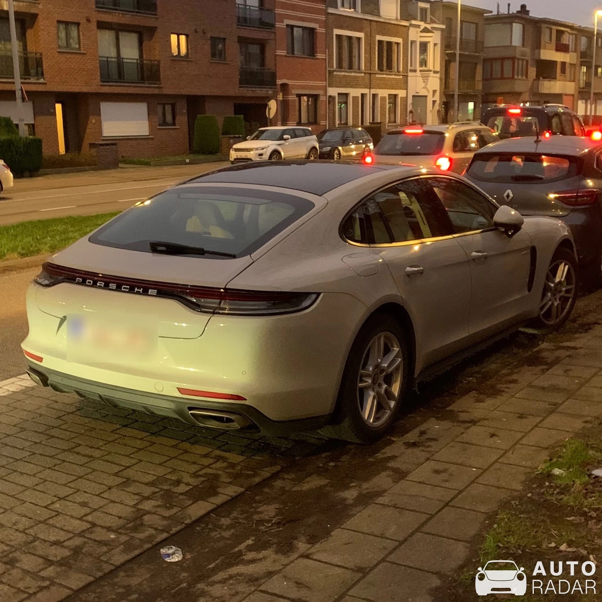 Porsche 971 Panamera 4 spotted in Wommelgem, België