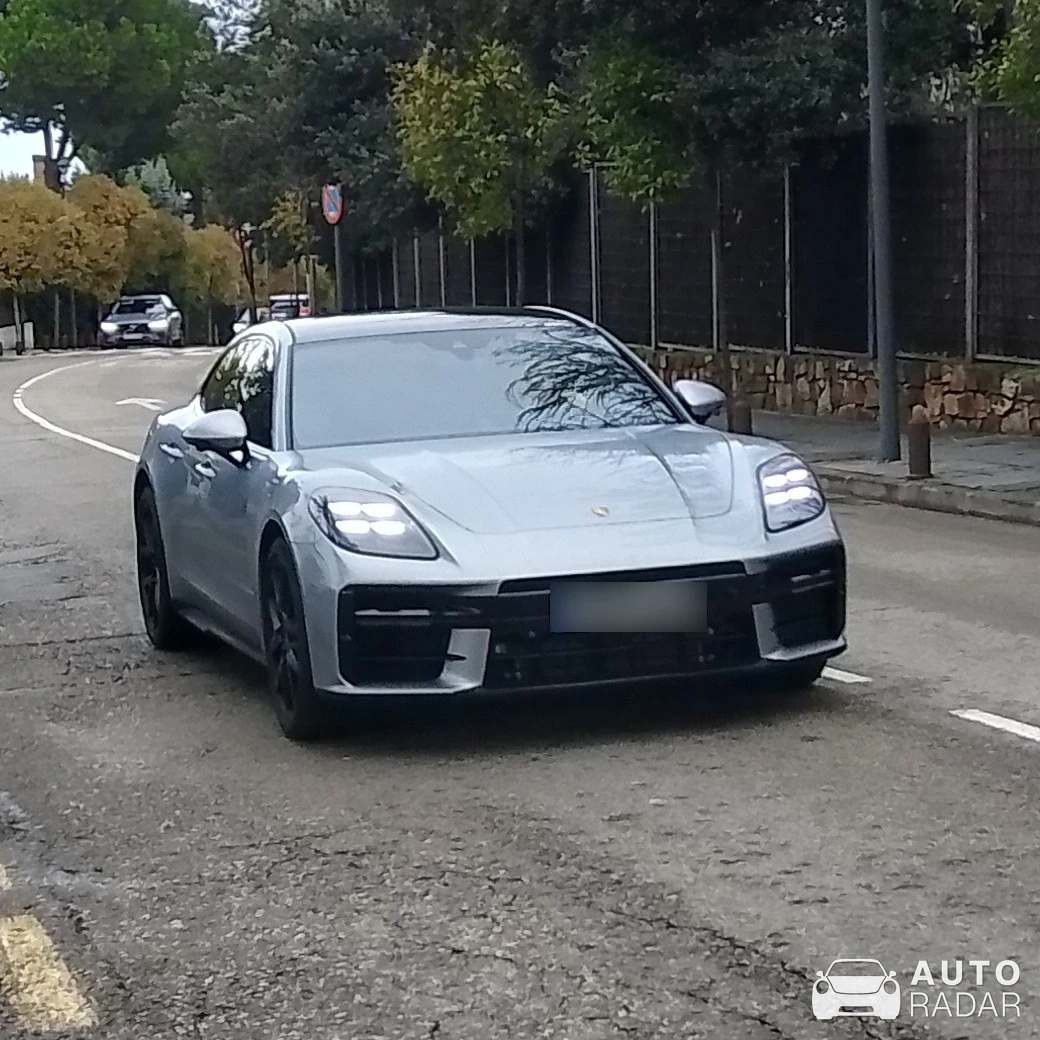 Porsche 971 Panamera Turbo spotted in Madrid, Spain