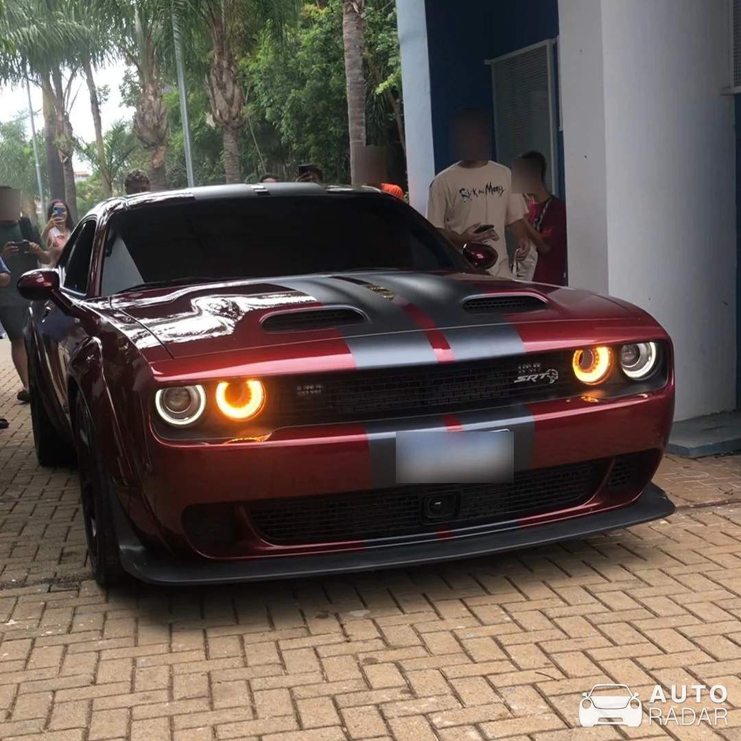 Dodge Challenger SRT spotted in Rp 5-18, Brasil
