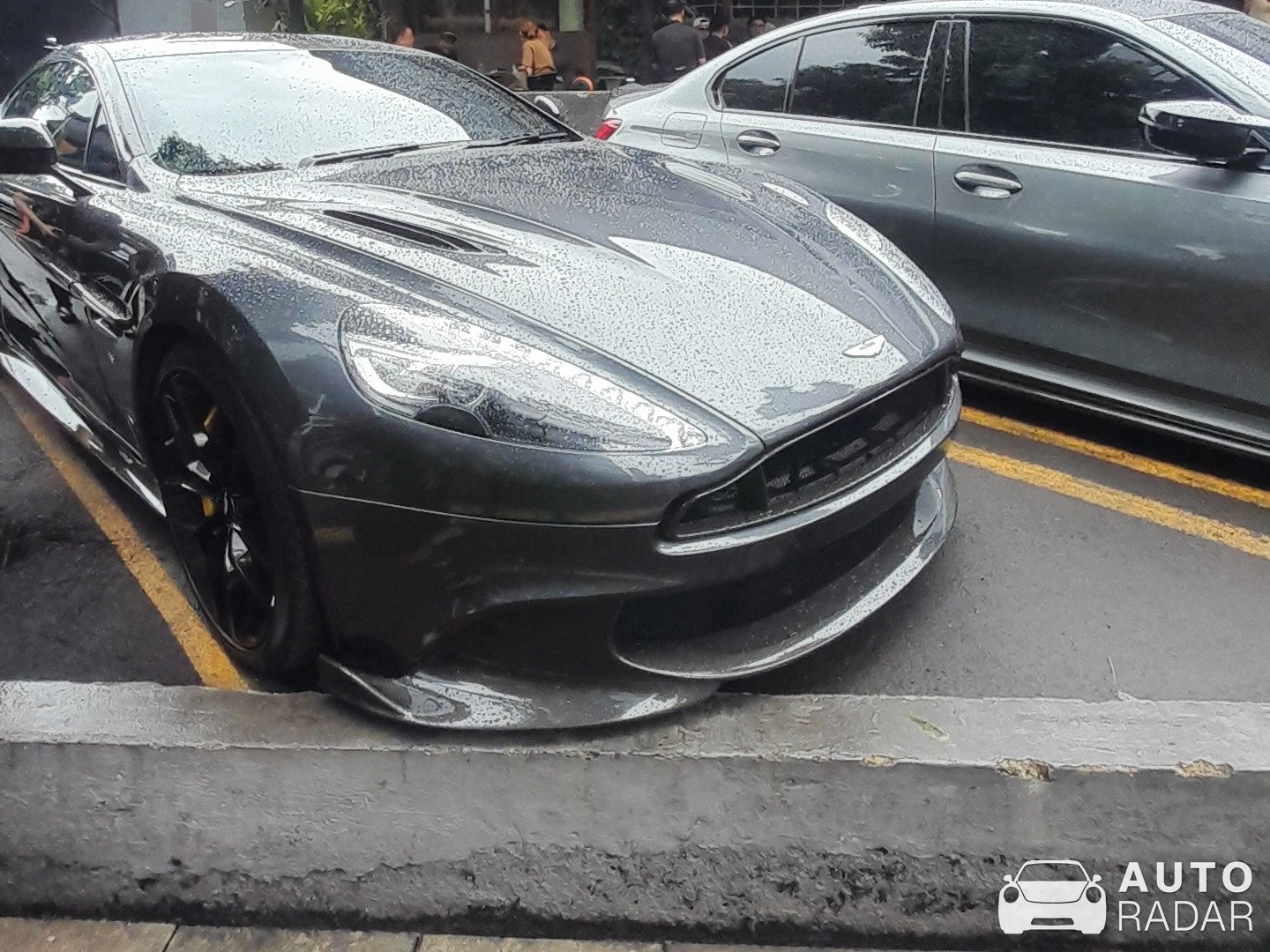 Aston Martin Vanquish S Ultimate Edition spotted in Jakarta