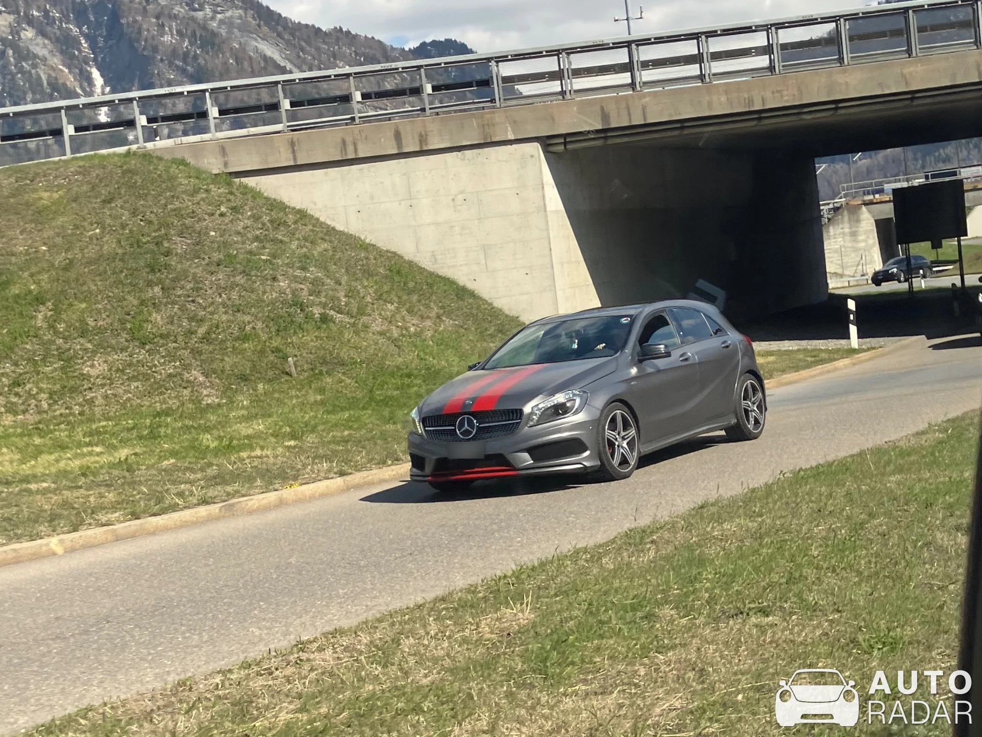 Mercedes-AMG A 45 S W177 Edition 1 spotted in Landquart