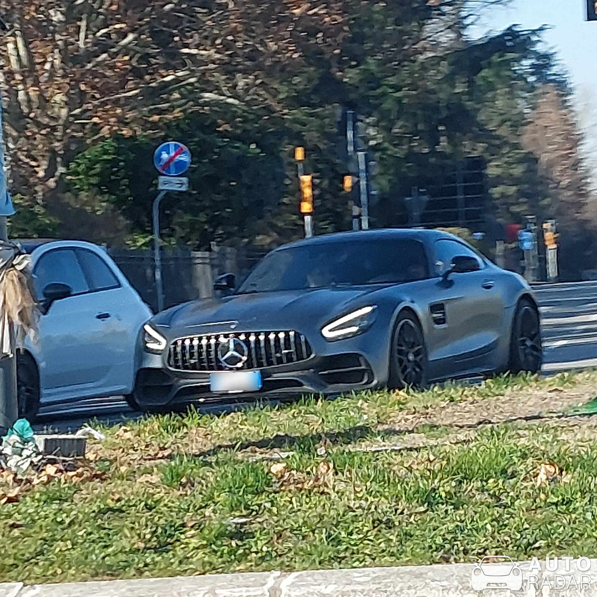 Mercedes-AMG GT C190 spotted in San Lazzaro di Savena, Italy
