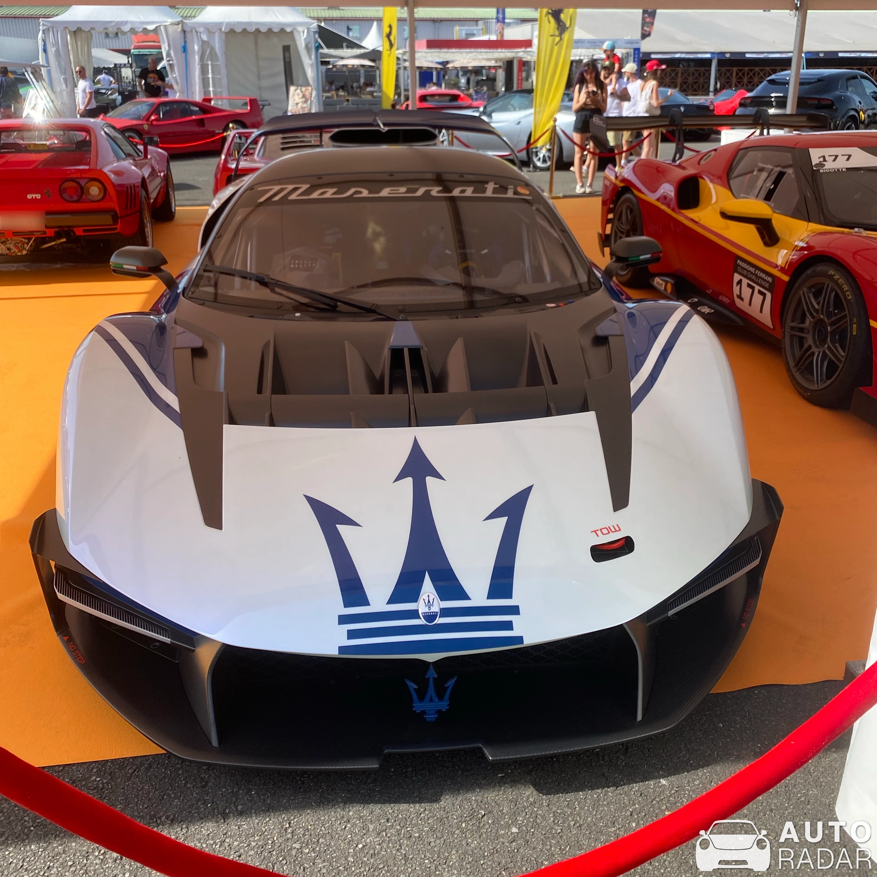 Maserati MCXtrema spotted in Le Vigeant