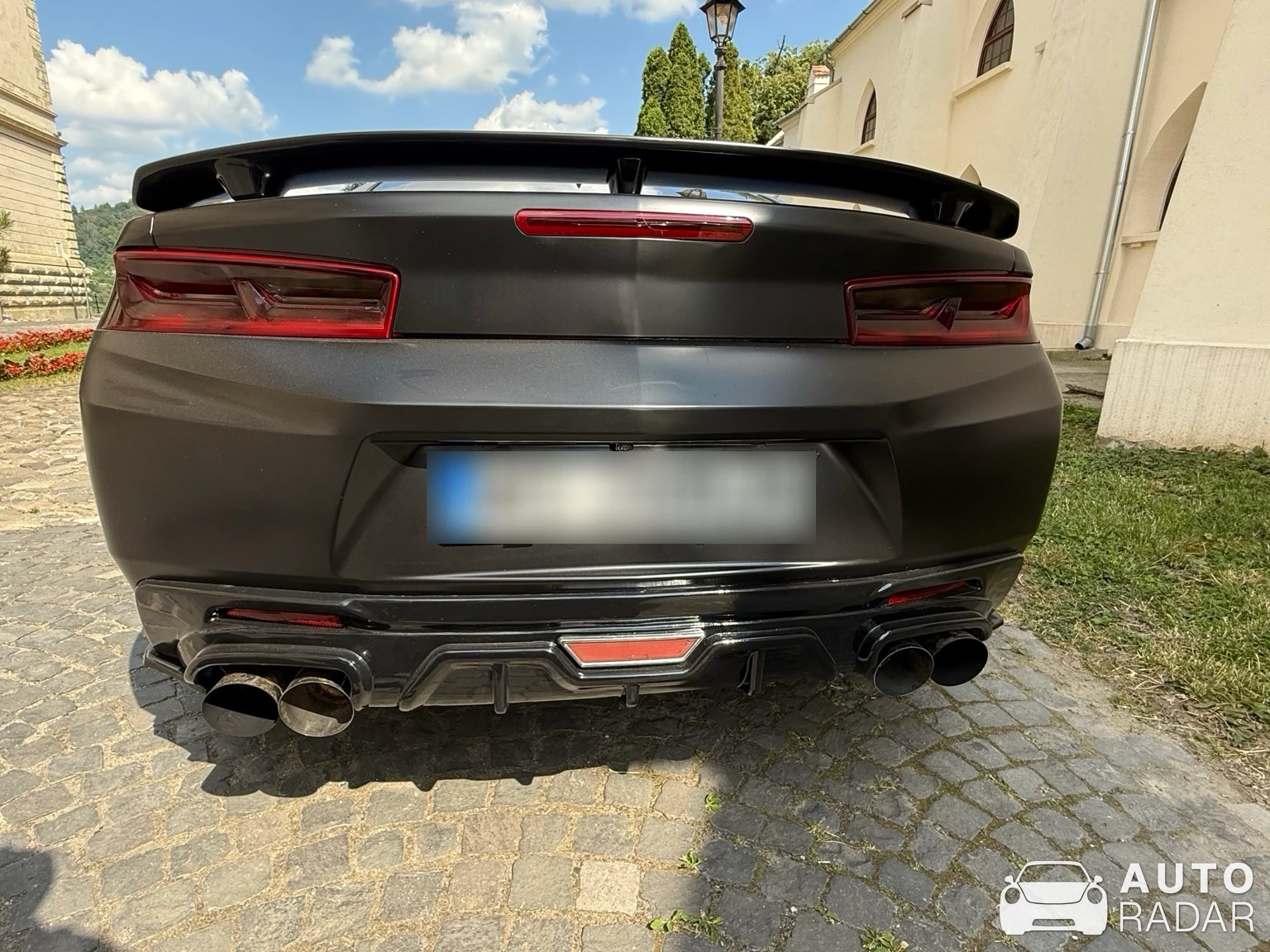 Chevrolet Camaro ZL1 spotted in Sighișoara
