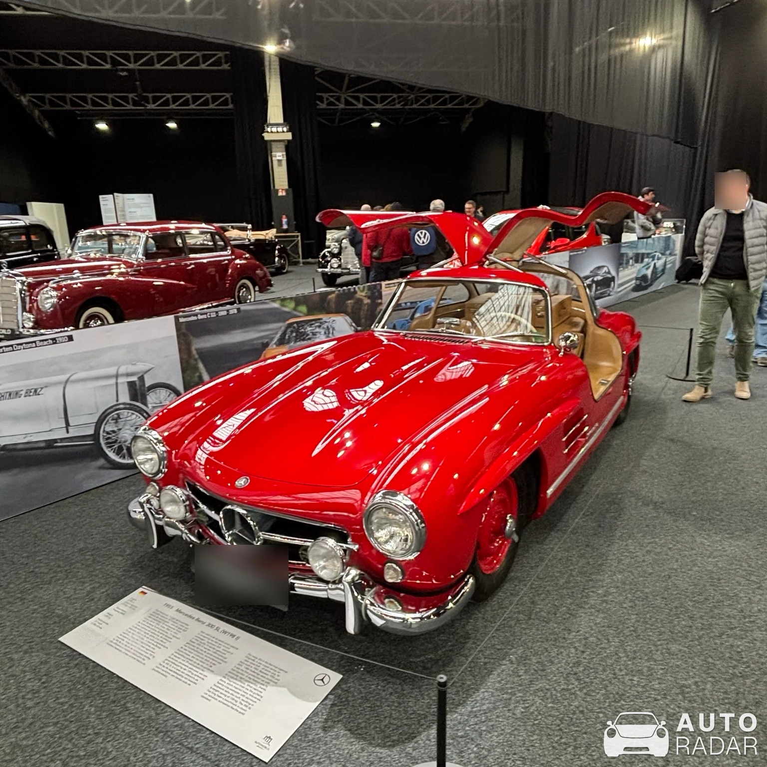 Mercedes-Benz 300 SL Gullwing IWC Schaffhausen spotted in Brussel