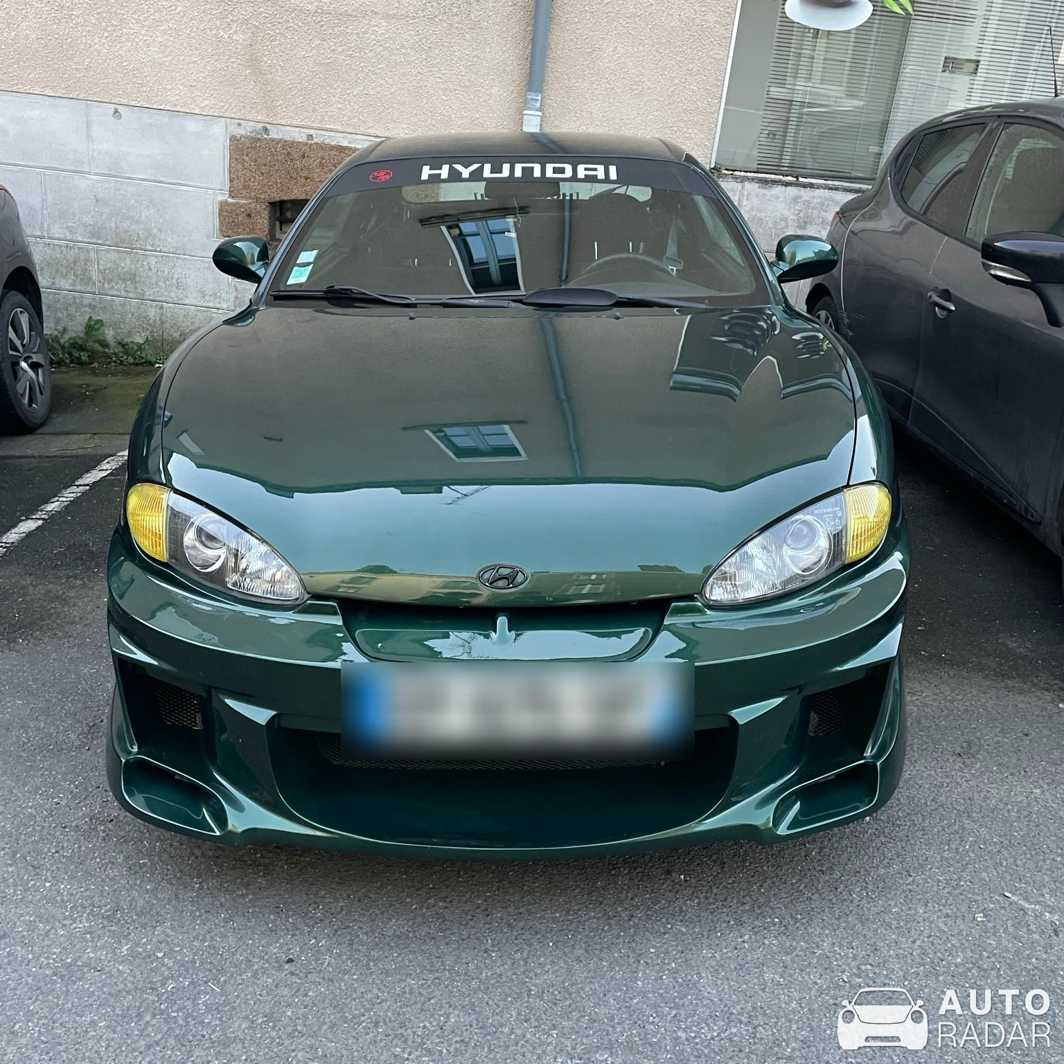 Hyundai Coupé 1996 spotted in Vitré