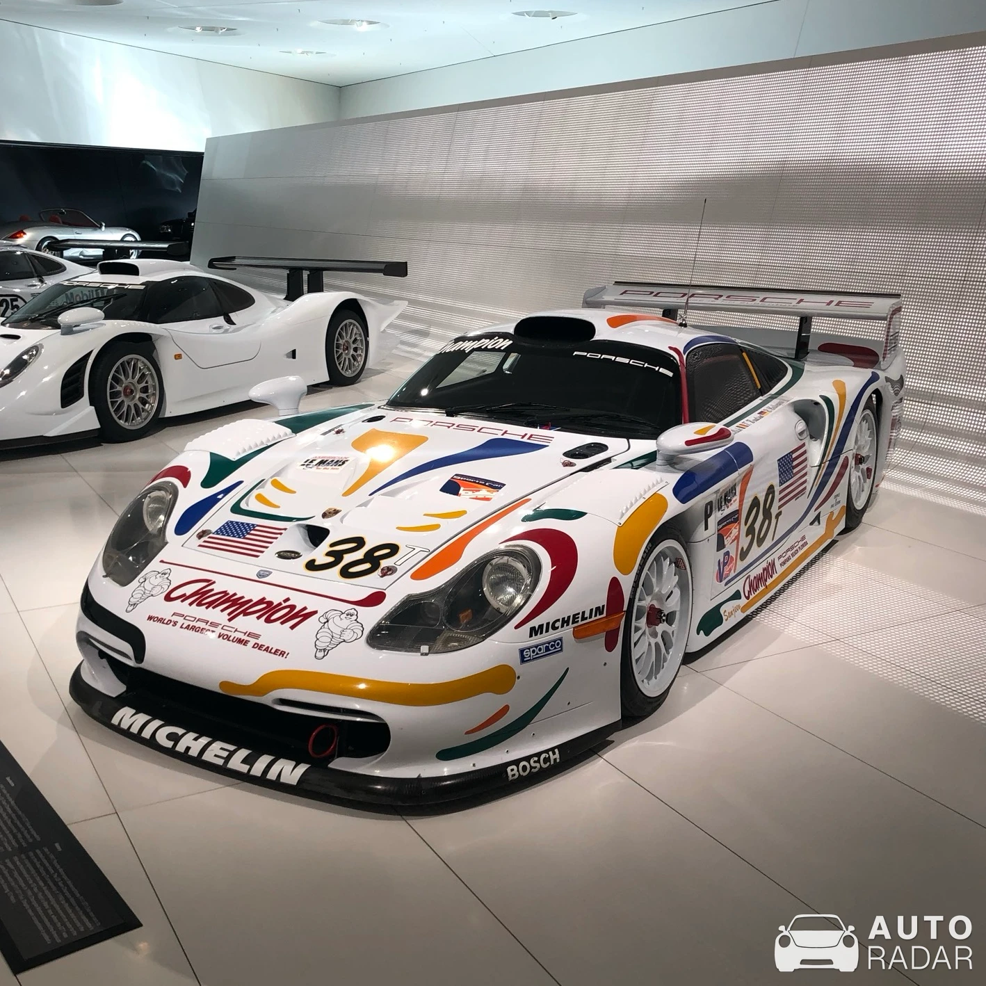 Porsche 996 GT1 Evolution spotted in Stuttgart, Deutschland