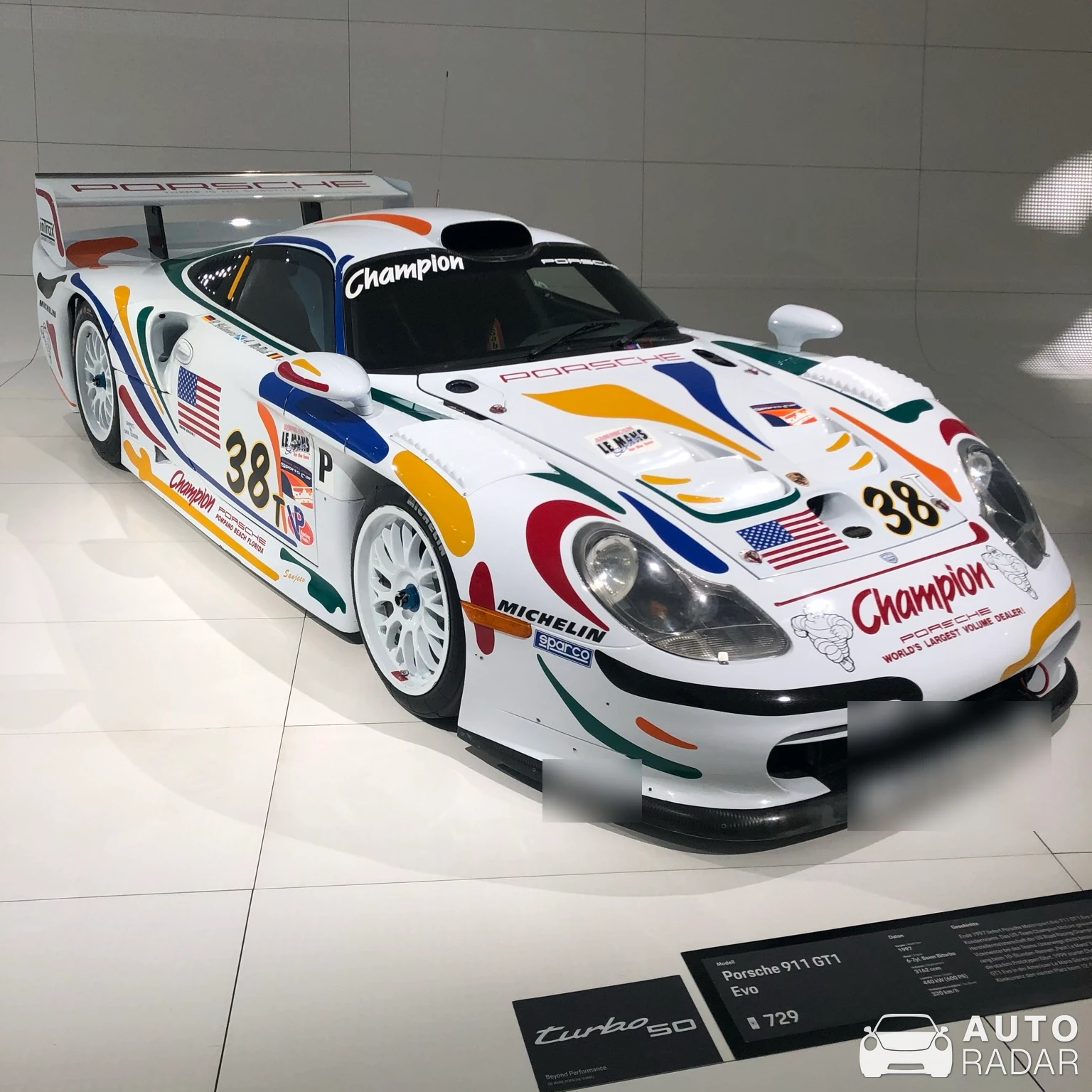 Porsche 996 GT1 Evolution spotted in Stuttgart