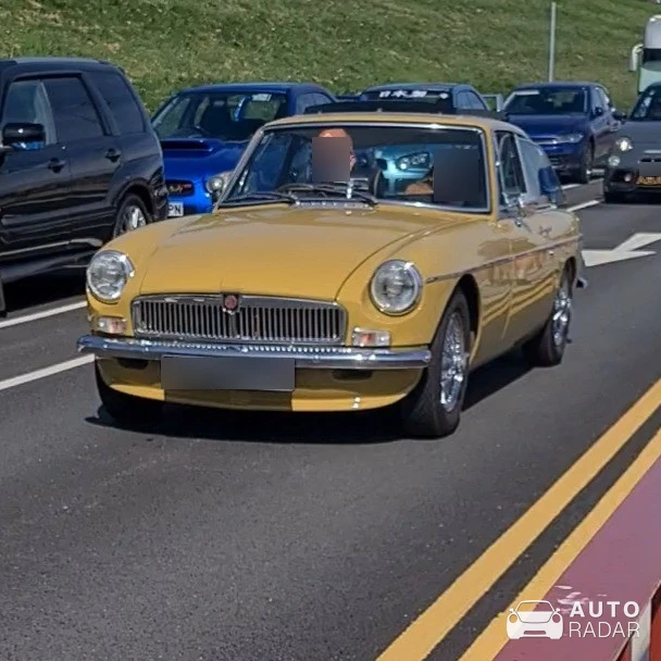 MG MGA spotted in Rhos on Sea, United Kingdom