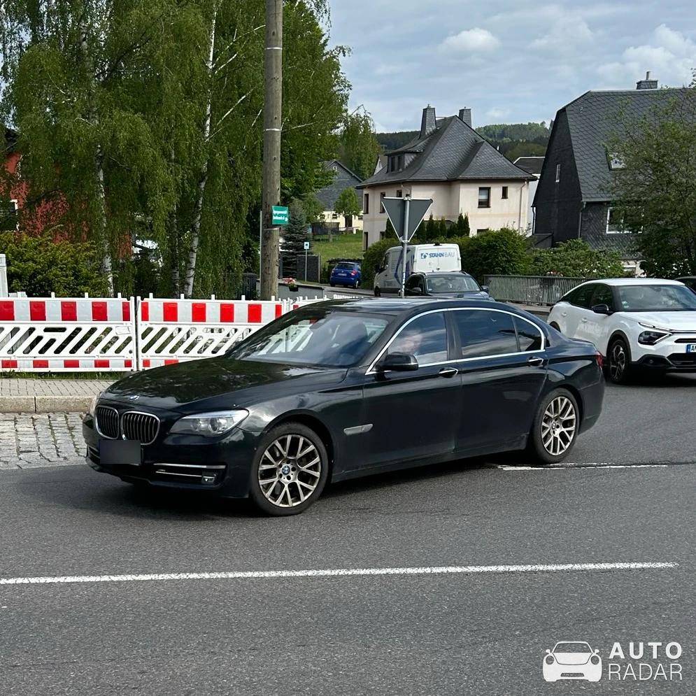 BMW 7 Series F01 spotted in Zwönitz