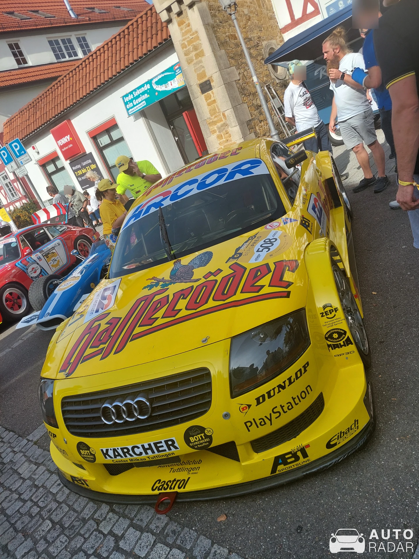 Audi ABT TT-R DTM spotted in Neuffen