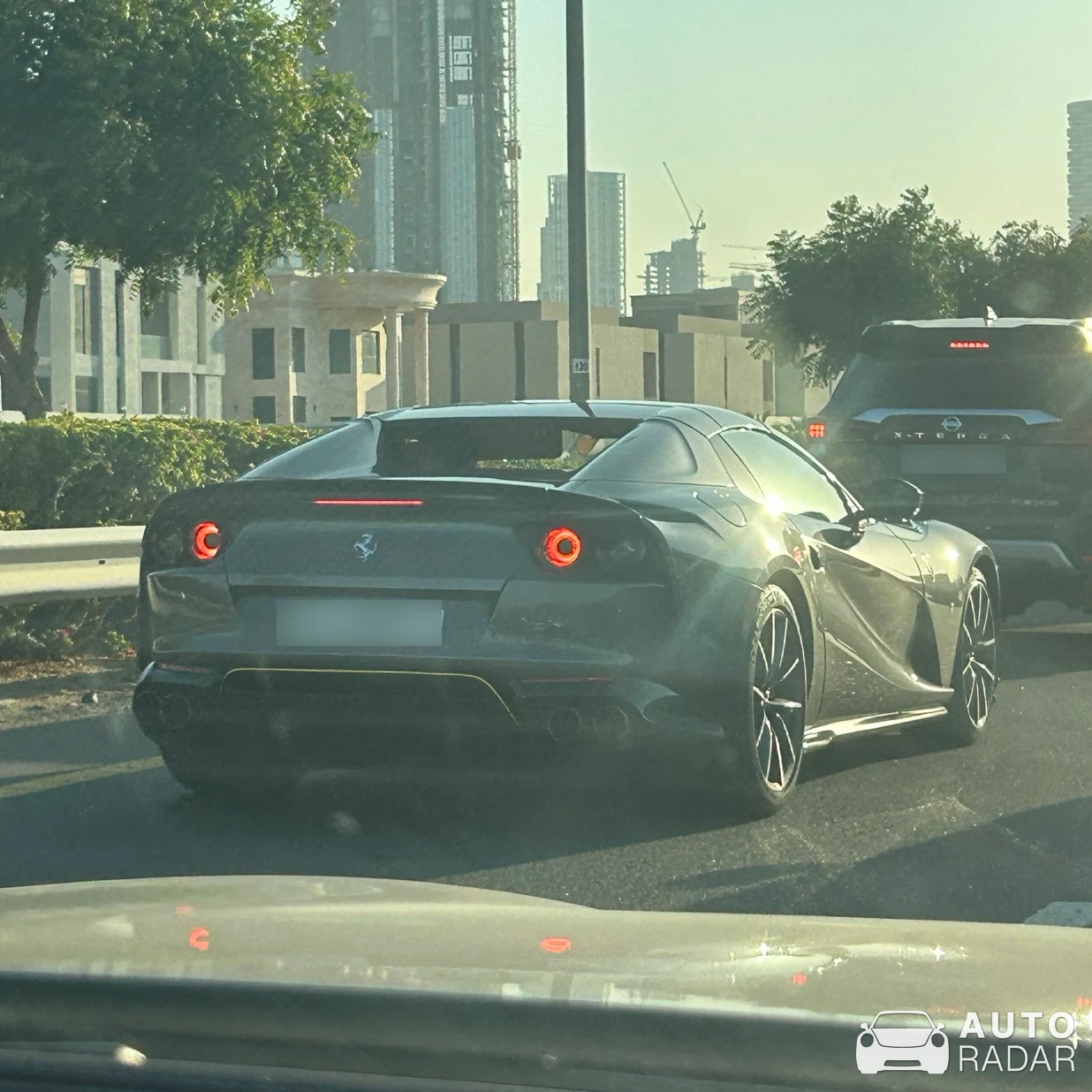 Ferrari 812 GTS spotted in Dubai, United Arab Emirates