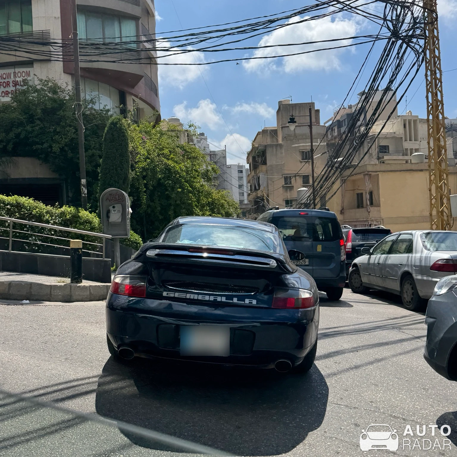 Gemballa 996 spotted in Beyrouth