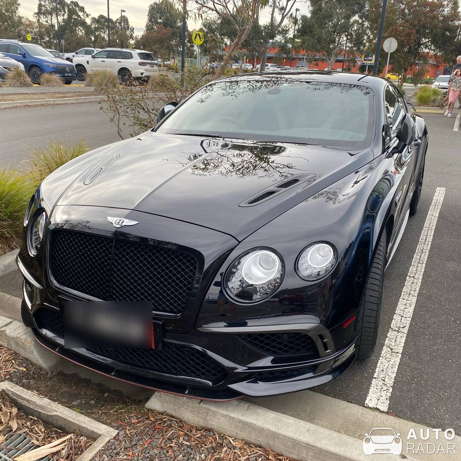 Bentley Continental GT V8 S Black Edition 2016 spotted in Altona North