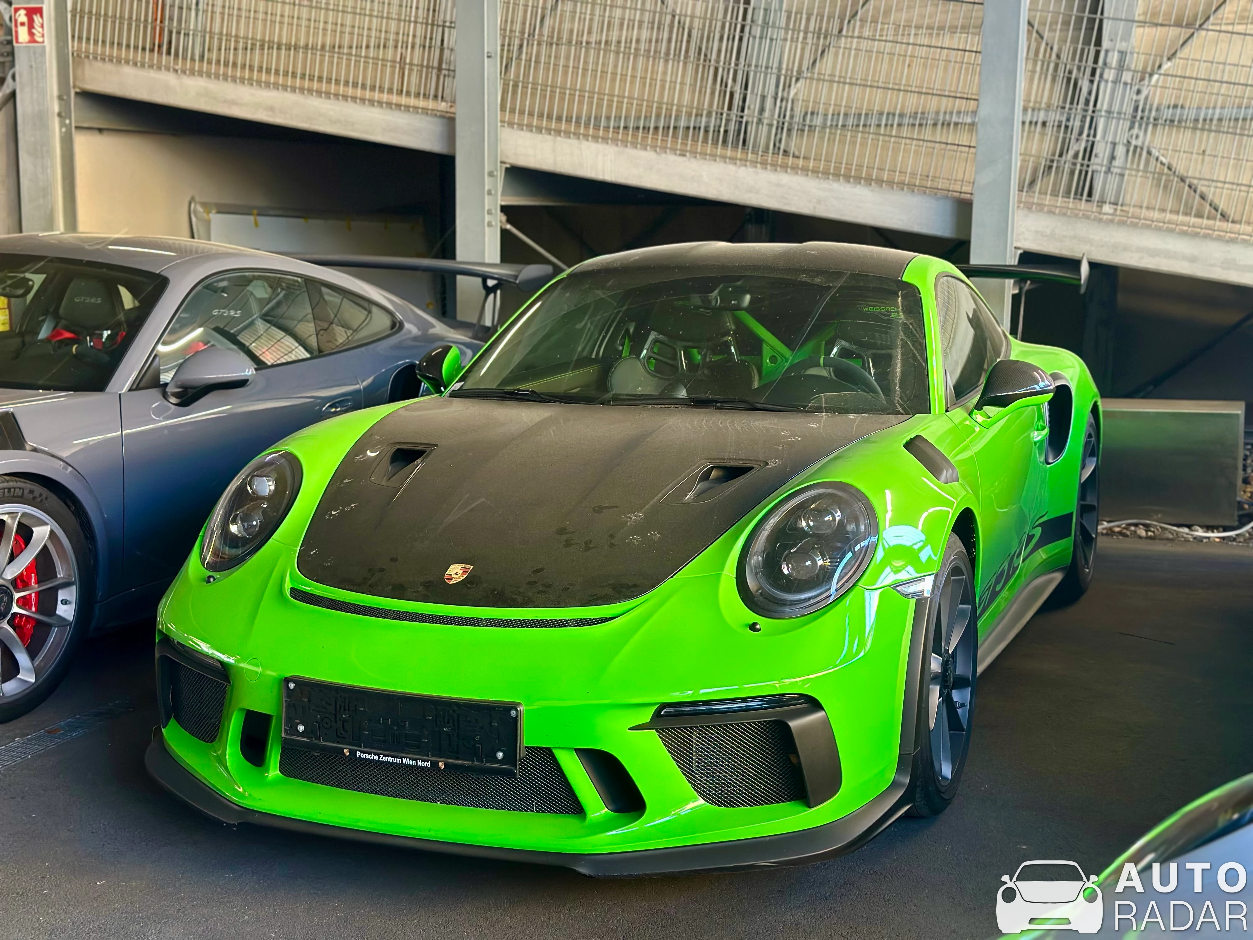 Porsche 991 GT3 RS MkII Weissach Package spotted in Wien