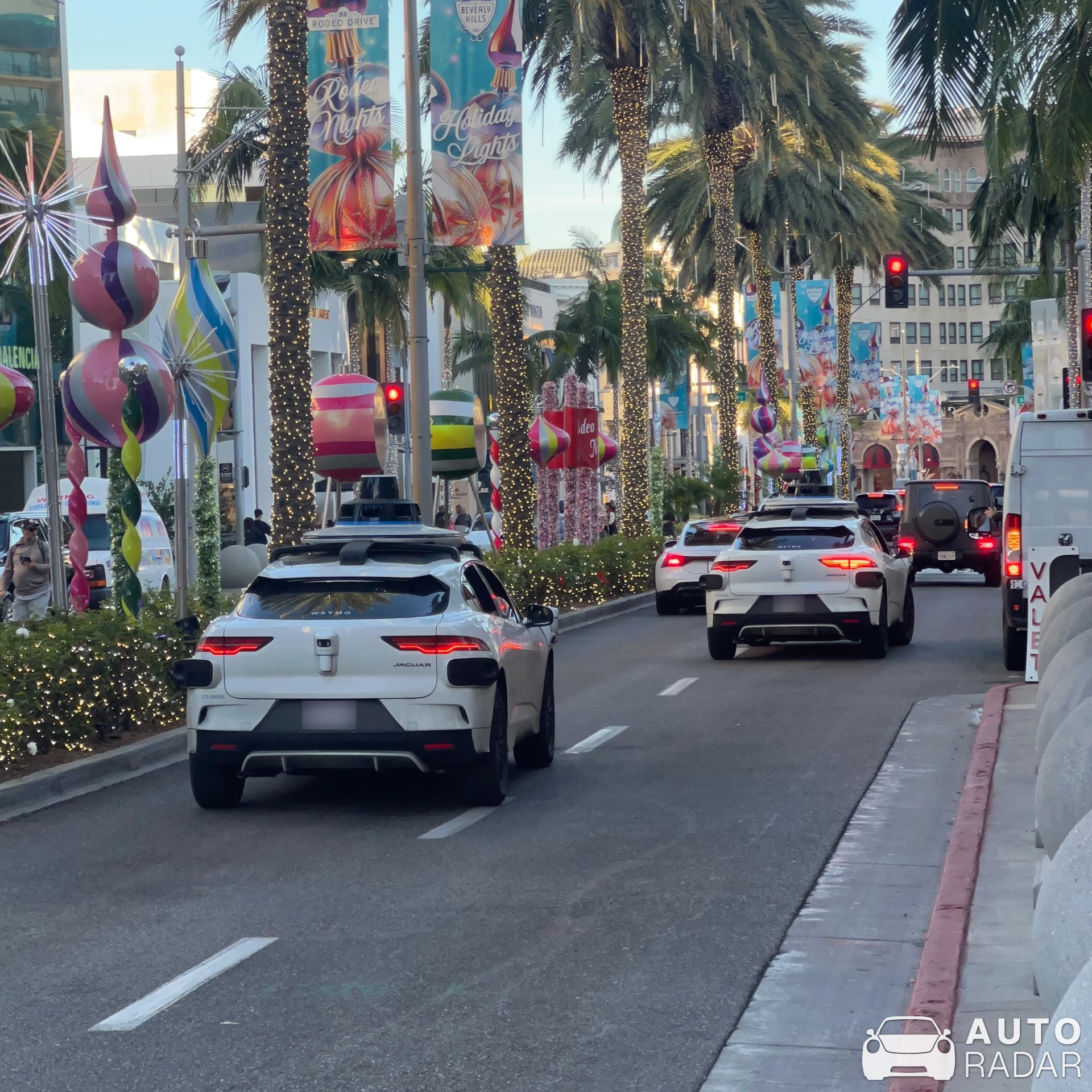 Jaguar I-PACE spotted in Beverly Hills, United States