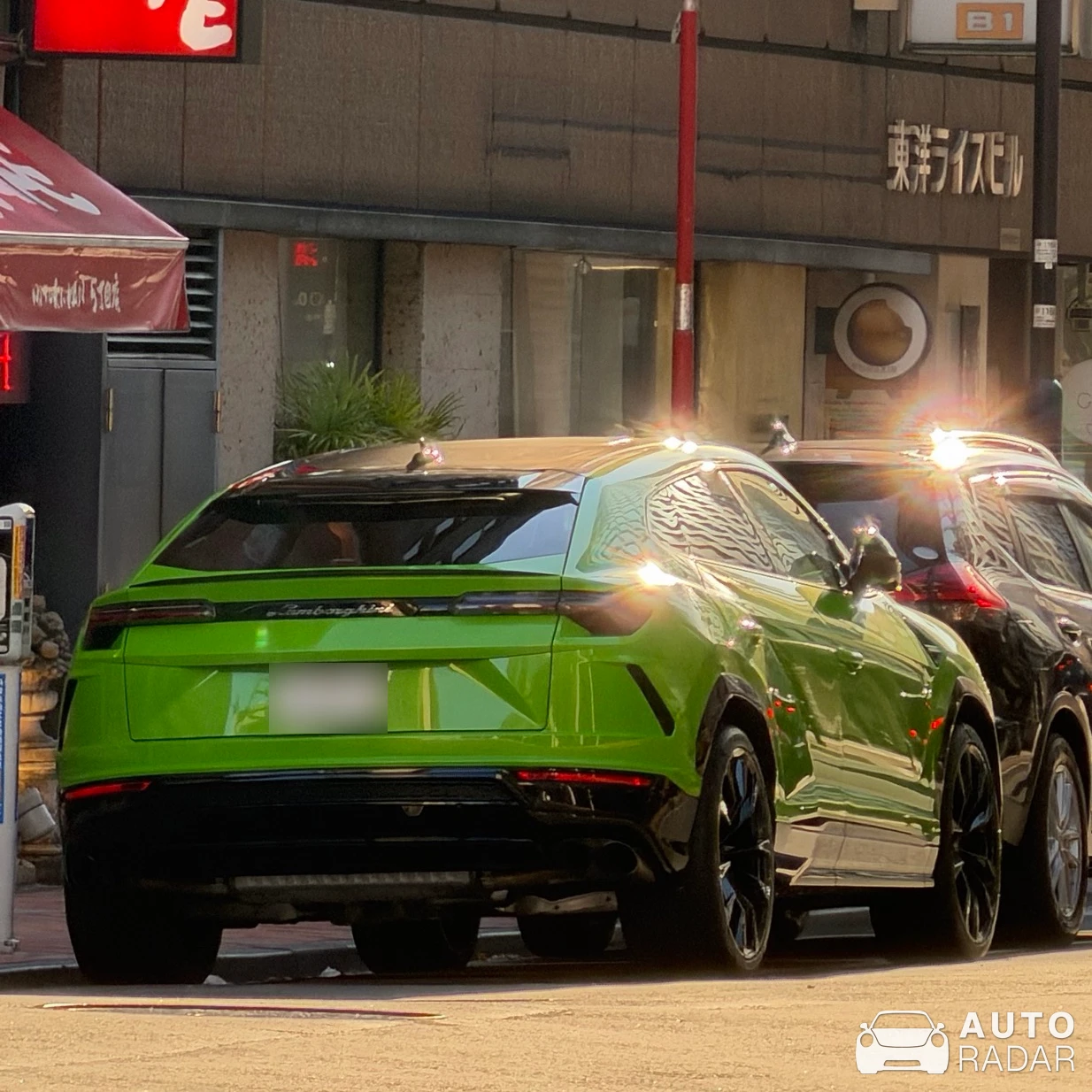 Lamborghini Urus spotted in Chuo City, Japan