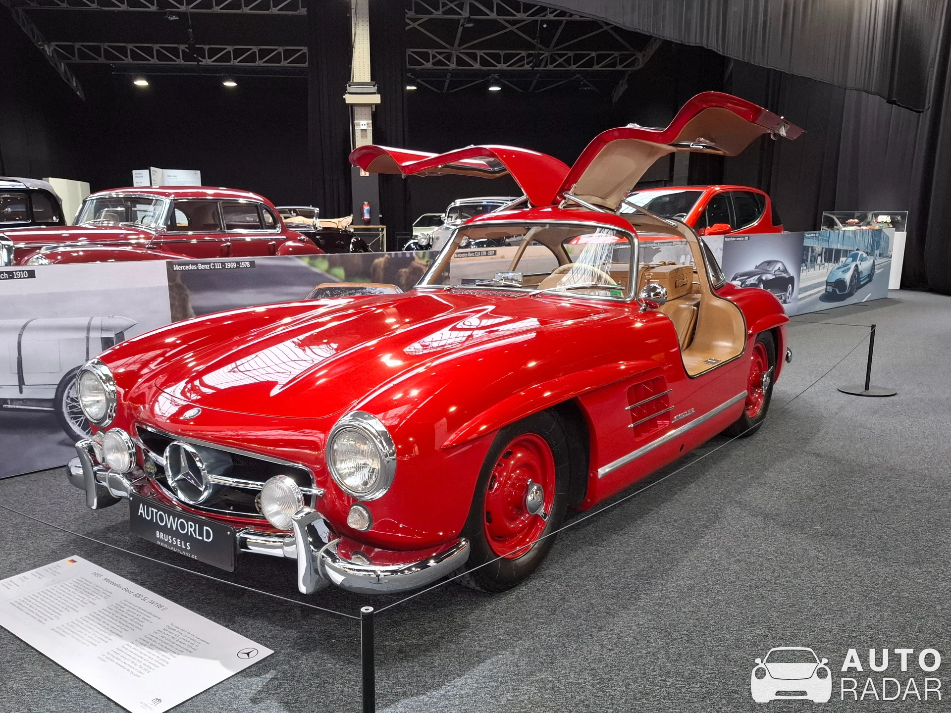 Mercedes-Benz 300SL Gullwing spotted in Brussels, Belgium