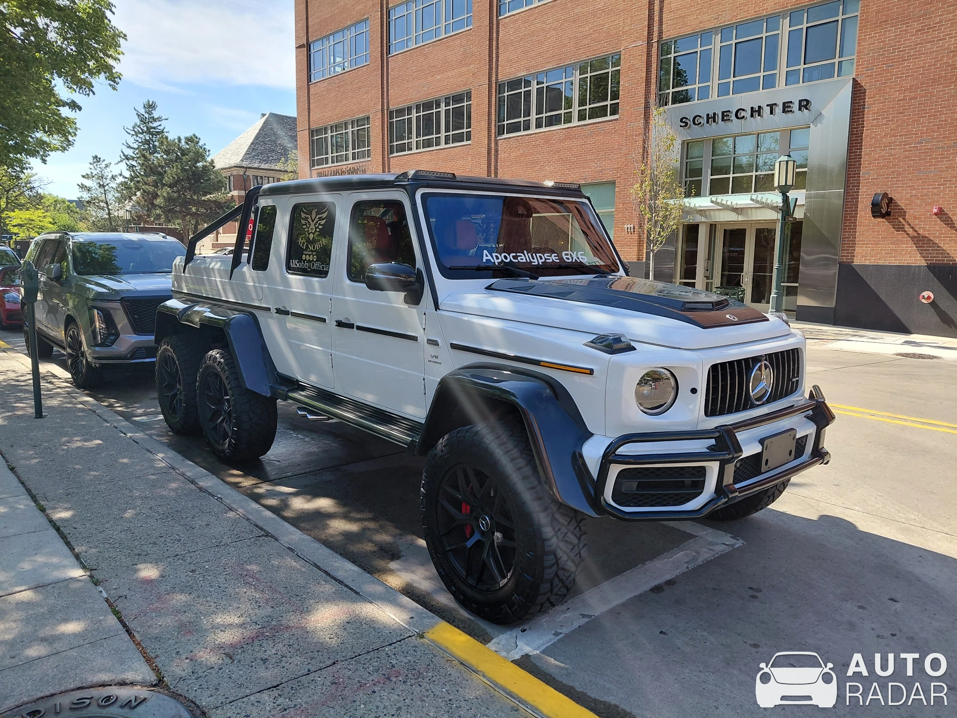 Mercedes-Benz G 63 AMG 6x6 spotted in Birmingham