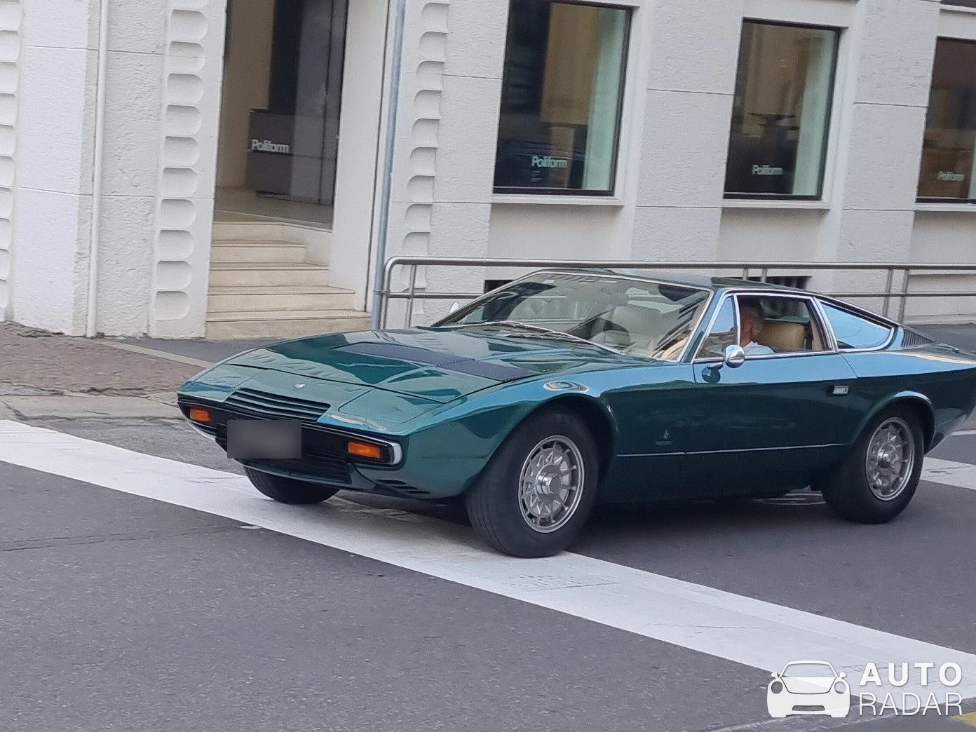Maserati Khamsin spotted in Milano