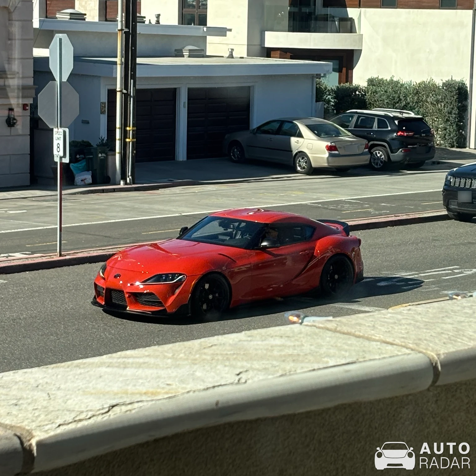 Toyota GR Supra A90 spotted in Hermosa Beach, United States