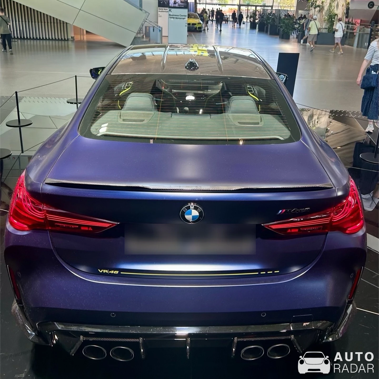 BMW M4 G82 CS Edition VR46 spotted in München
