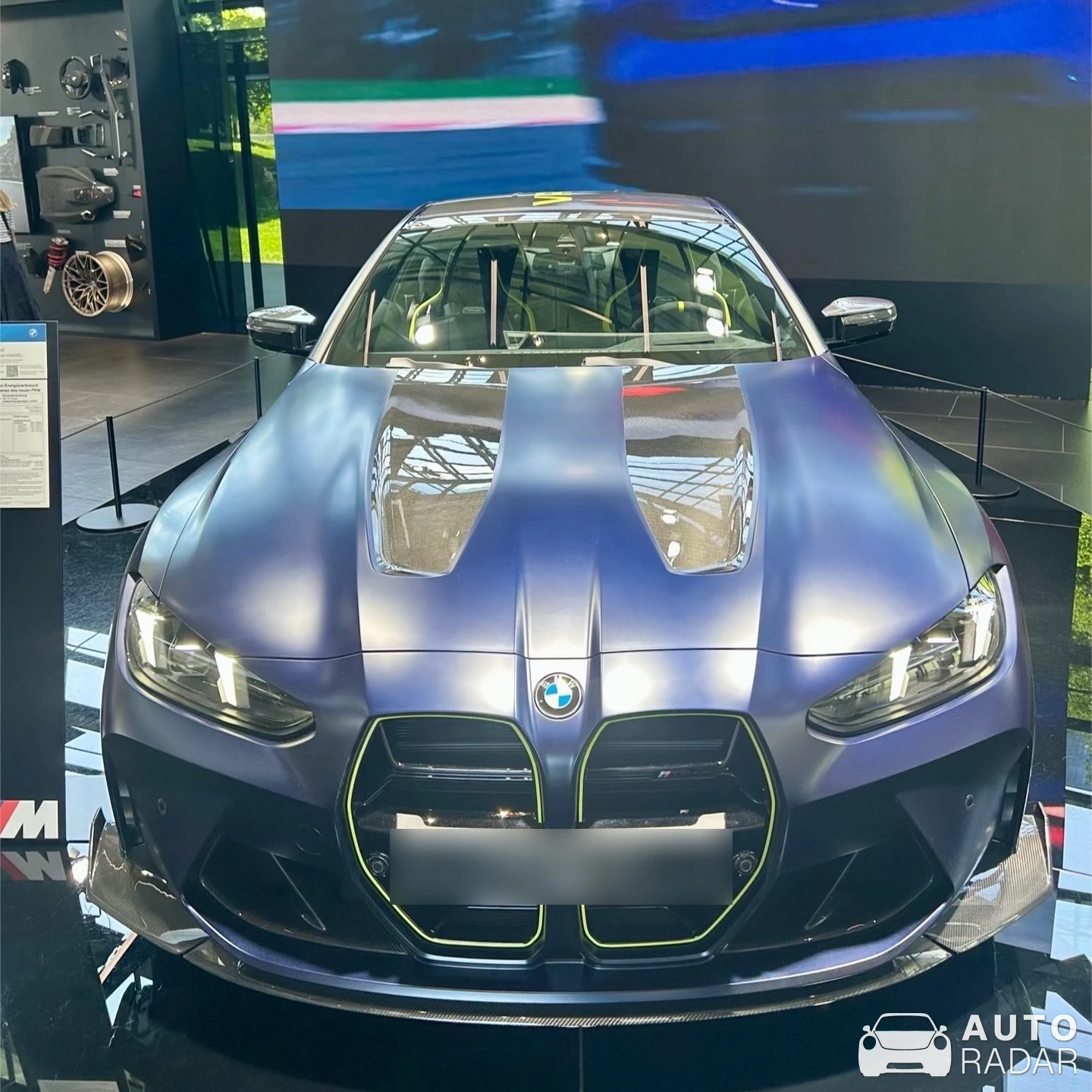 BMW M4 G82 CS Edition VR46 spotted in München, Germany