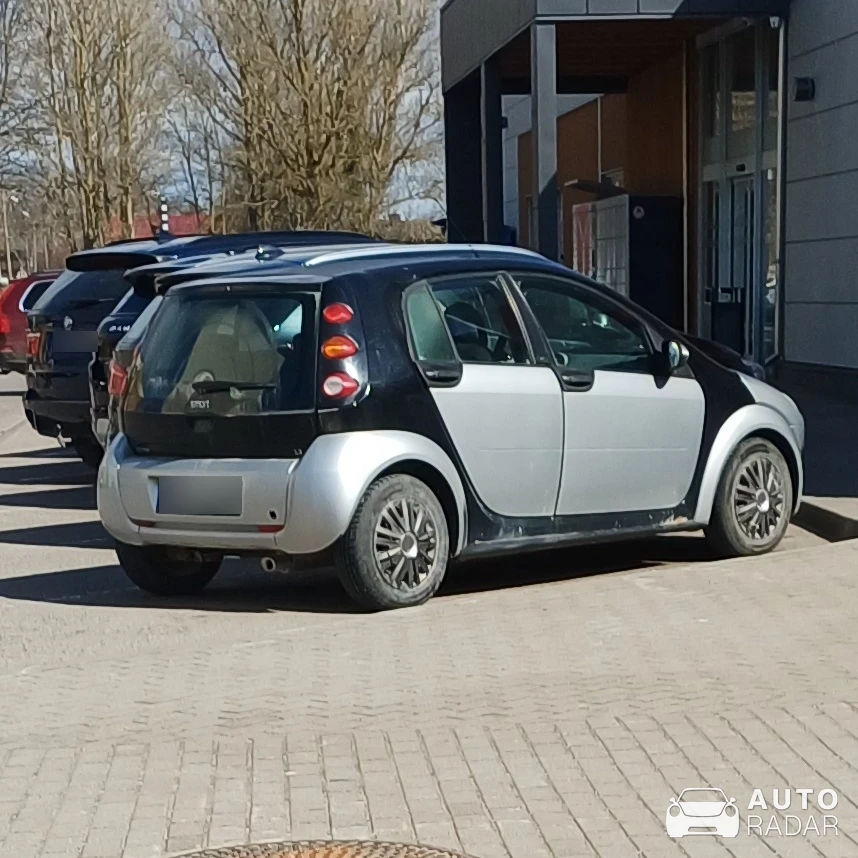 Smart ForFour spotted in Liepāja