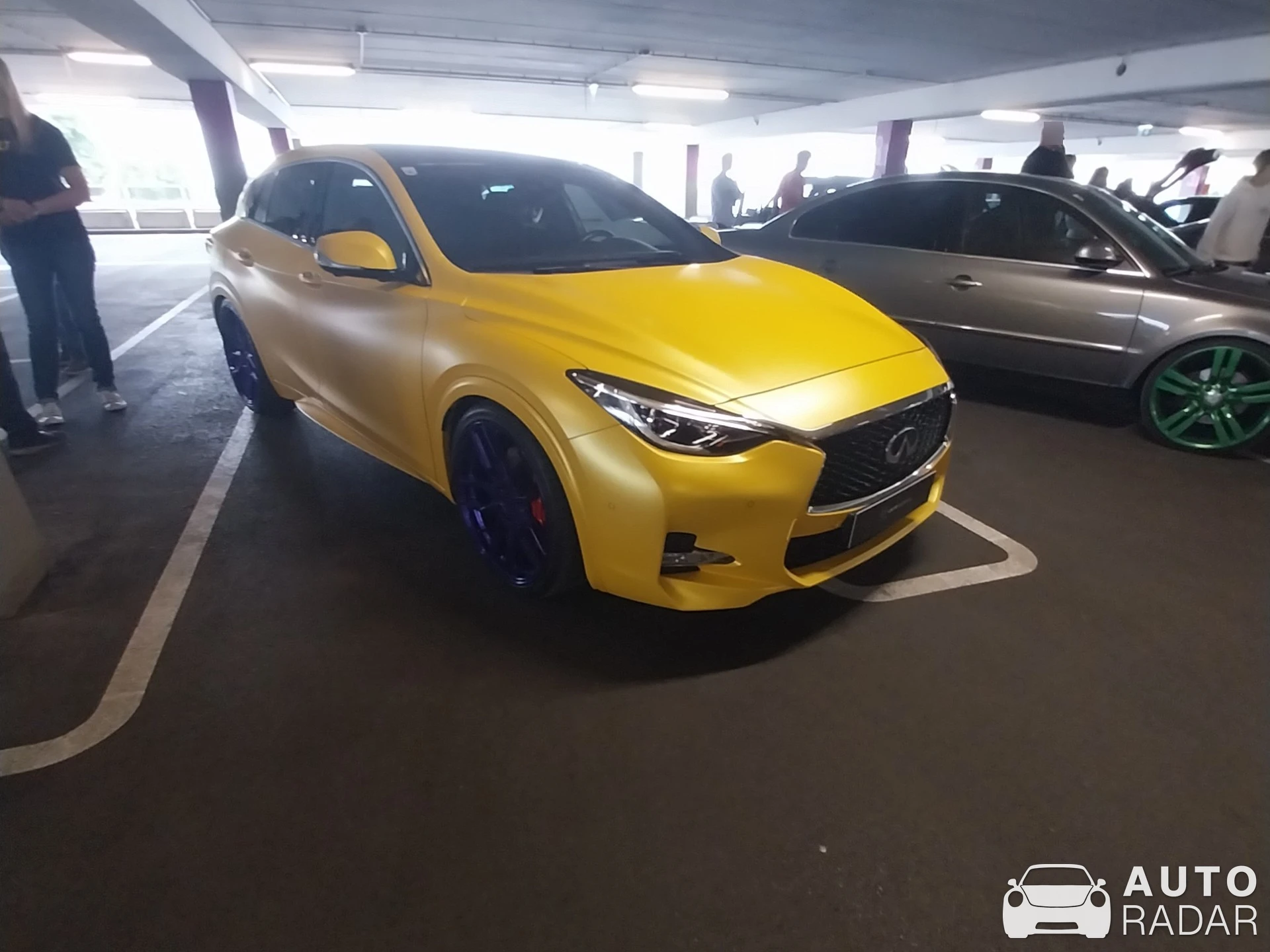 Infiniti Q30 spotted in Graz