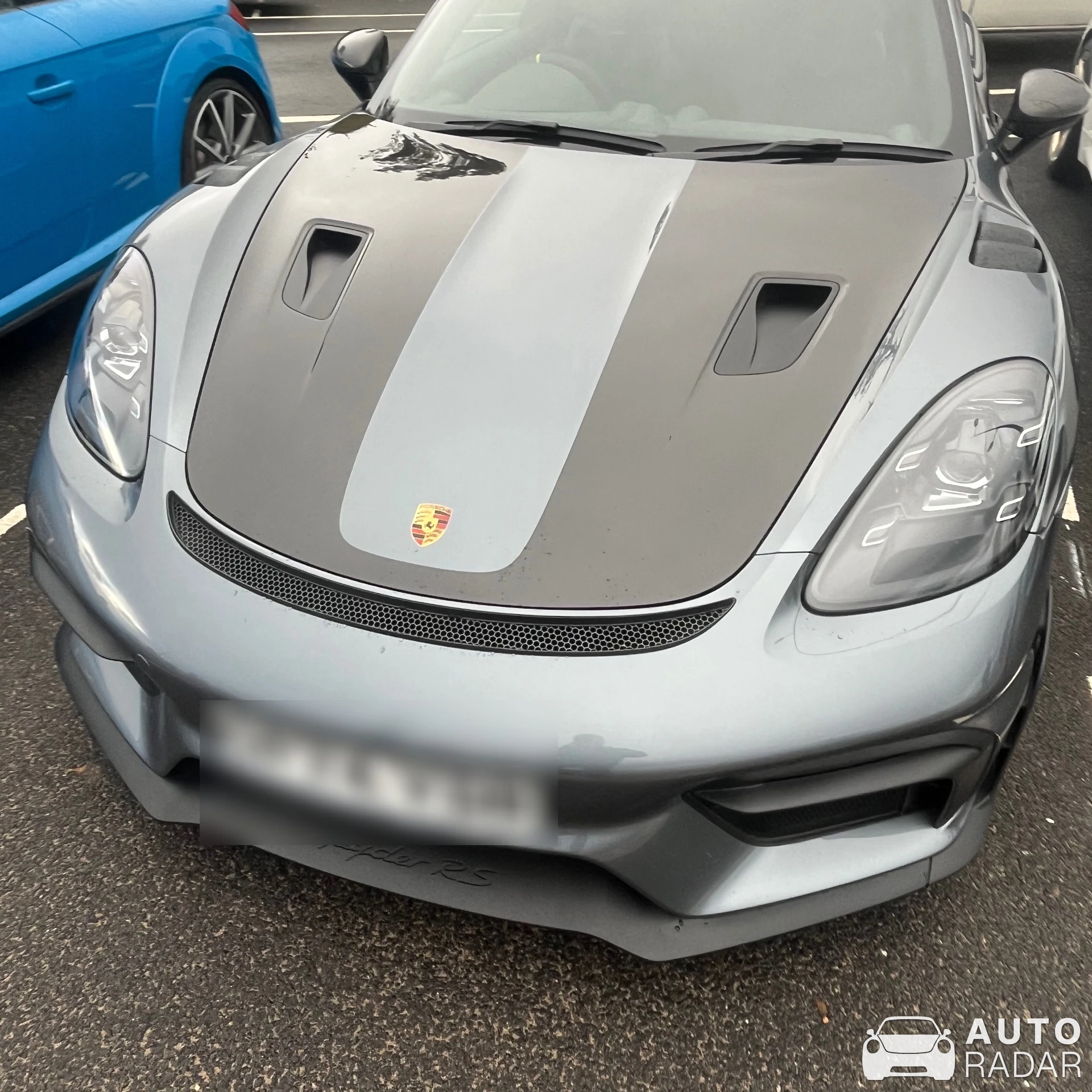 Porsche 718 Spyder RS spotted in Rhos on Sea, United Kingdom