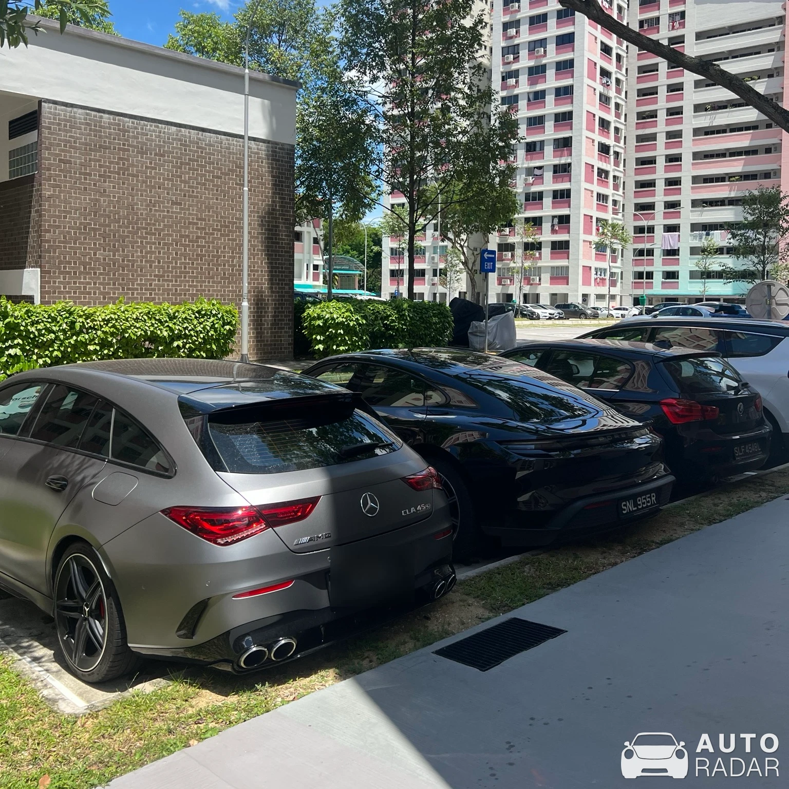 Mercedes-AMG CLA 45 S Shooting Brake Edition 1 X118 spotted in Singapore