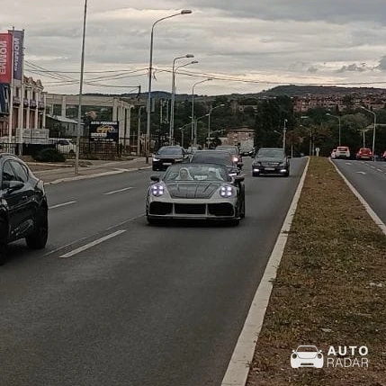Porsche 992 Turbo S Cabriolet Mansory spotted in Beograd