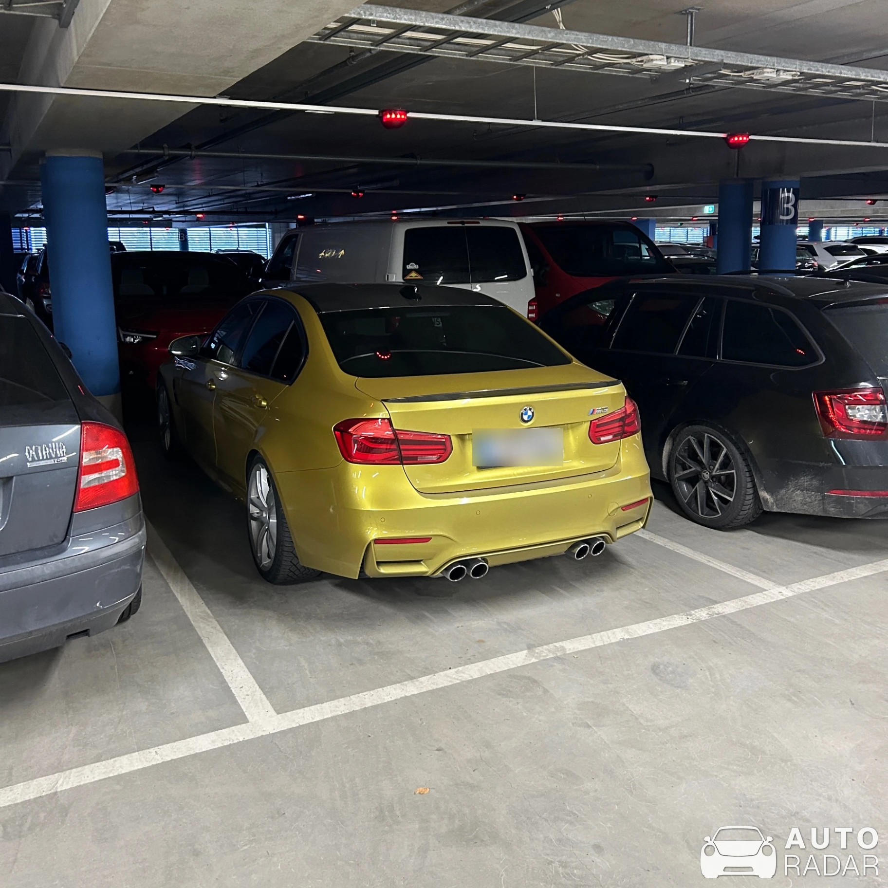BMW M3 F80 Sedan spotted in Vantaa, Suomi