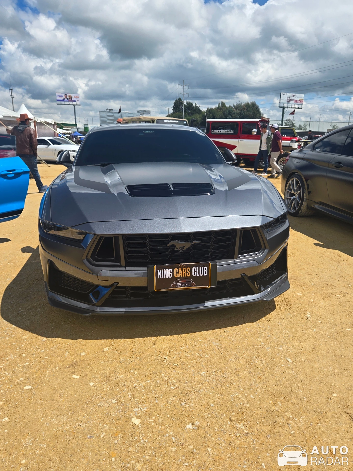 Ford Mustang Dark Horse spotted in Cota