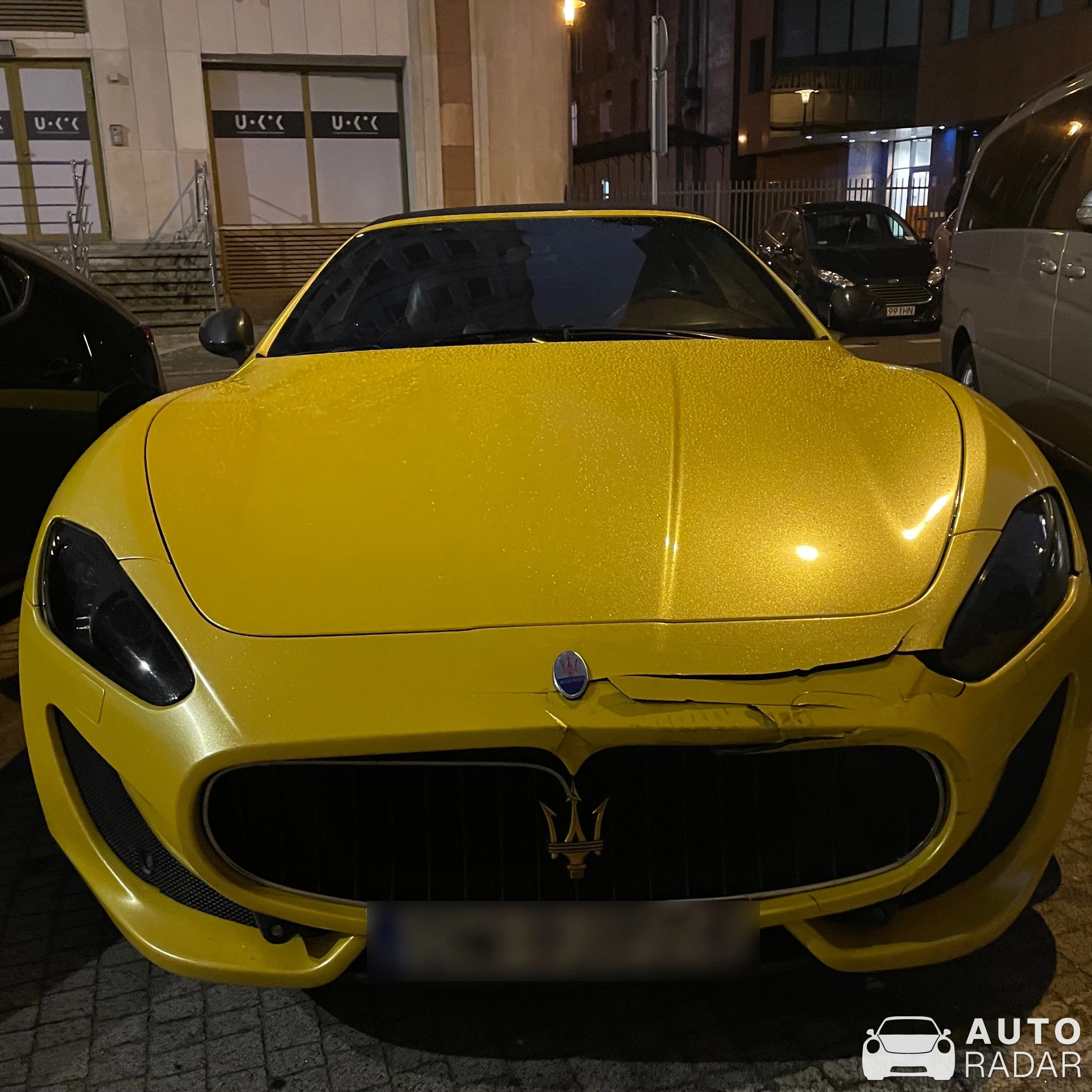 Maserati GranTurismo spotted in Warszawa, Poland
