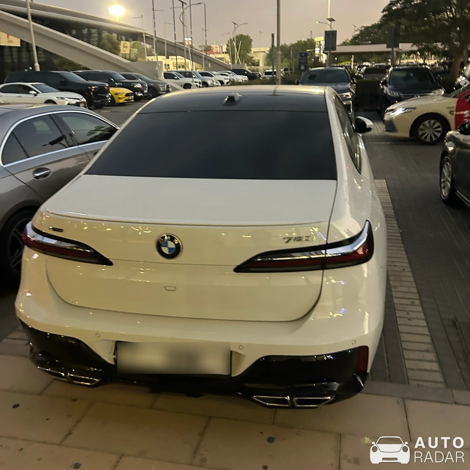 BMW 7 Series G70 spotted in Dubai, United Arab Emirates